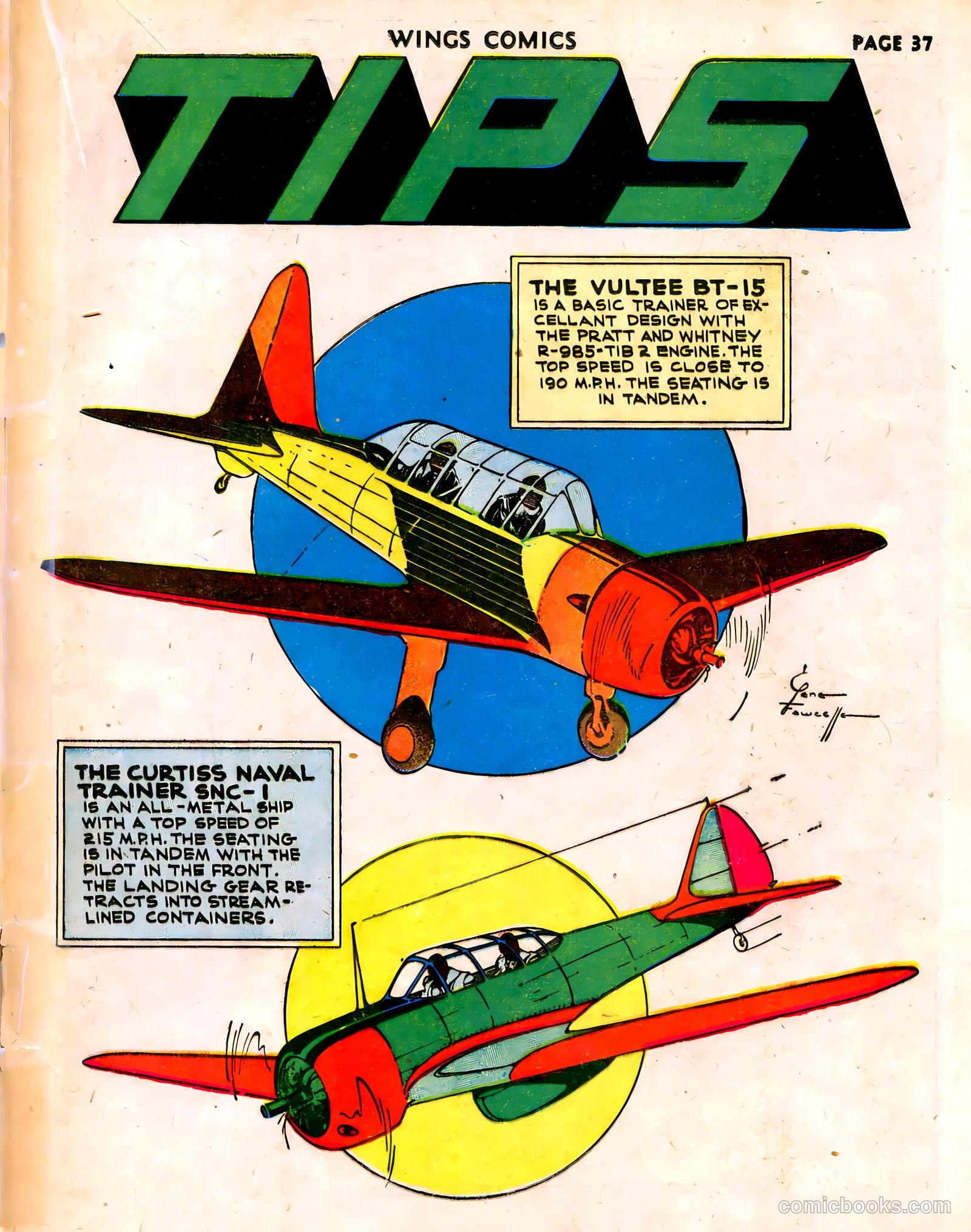 Wings Comics #16 — page 39 of 68