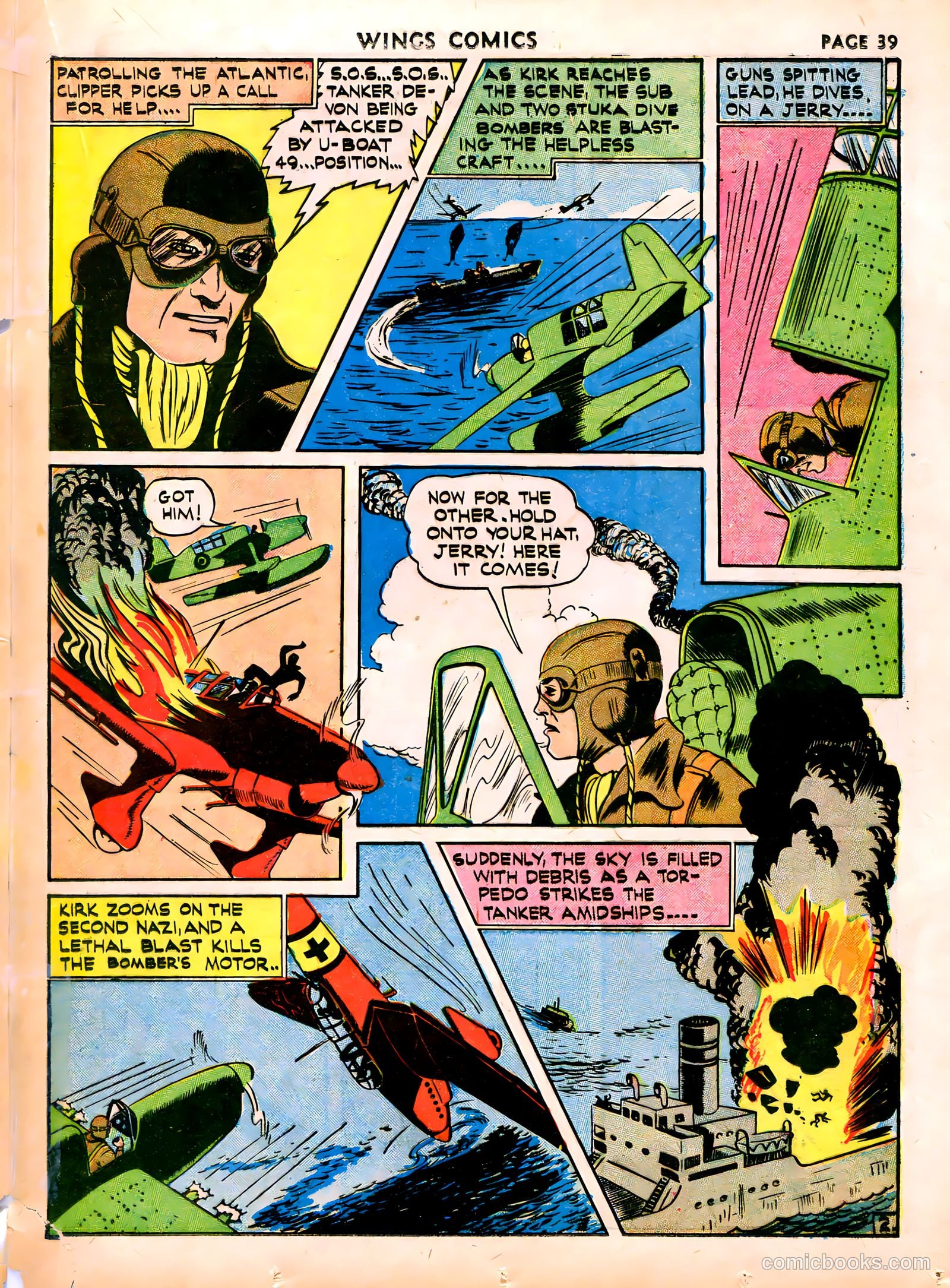 Wings Comics #16 — page 41 of 68