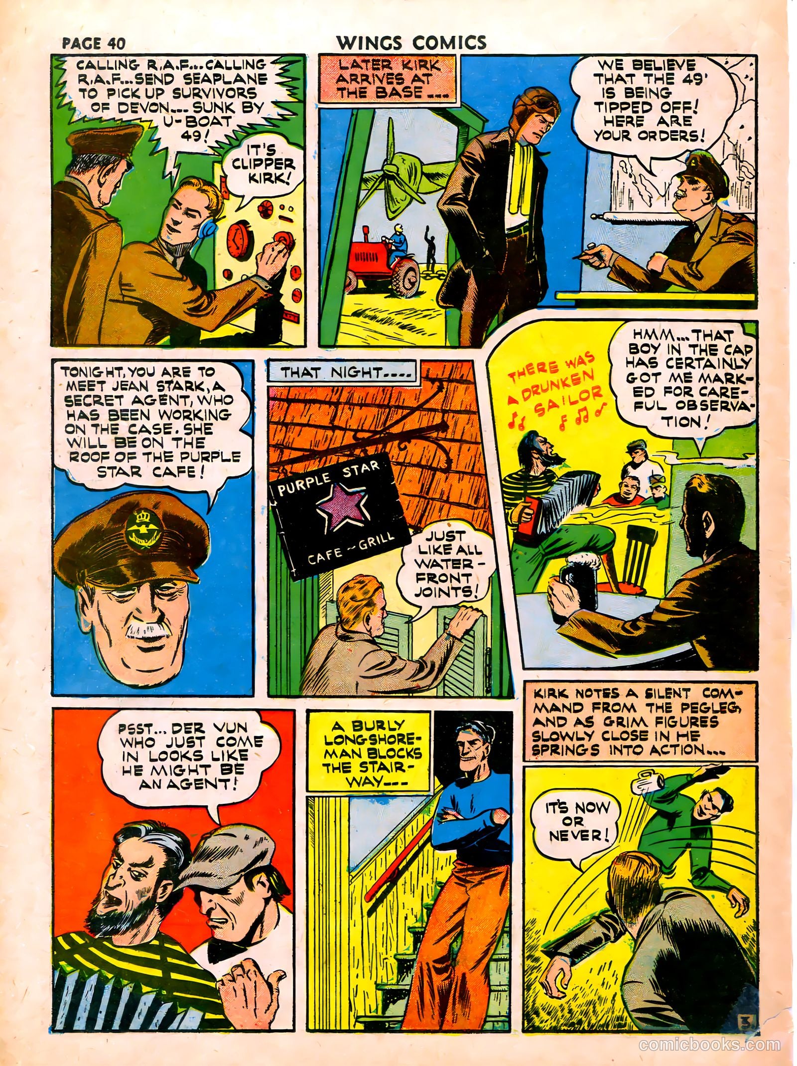 Wings Comics #16 — page 42 of 68