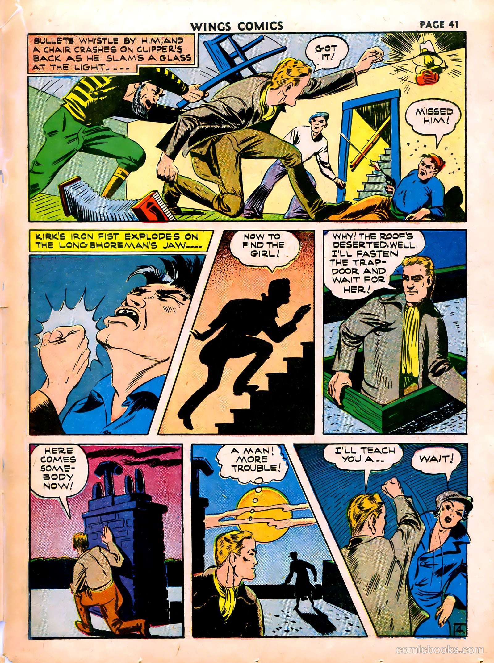 Wings Comics #16 — page 43 of 68