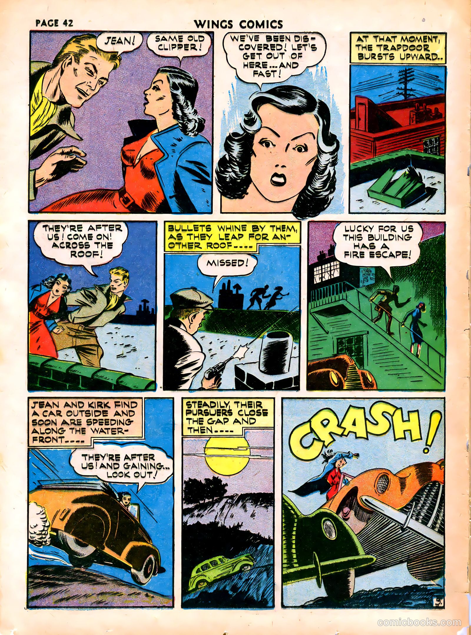 Wings Comics #16 — page 44 of 68