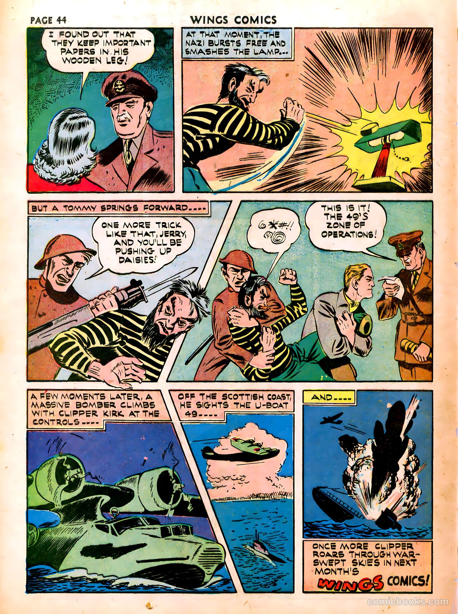 Wings Comics #16 — page 46 of 68