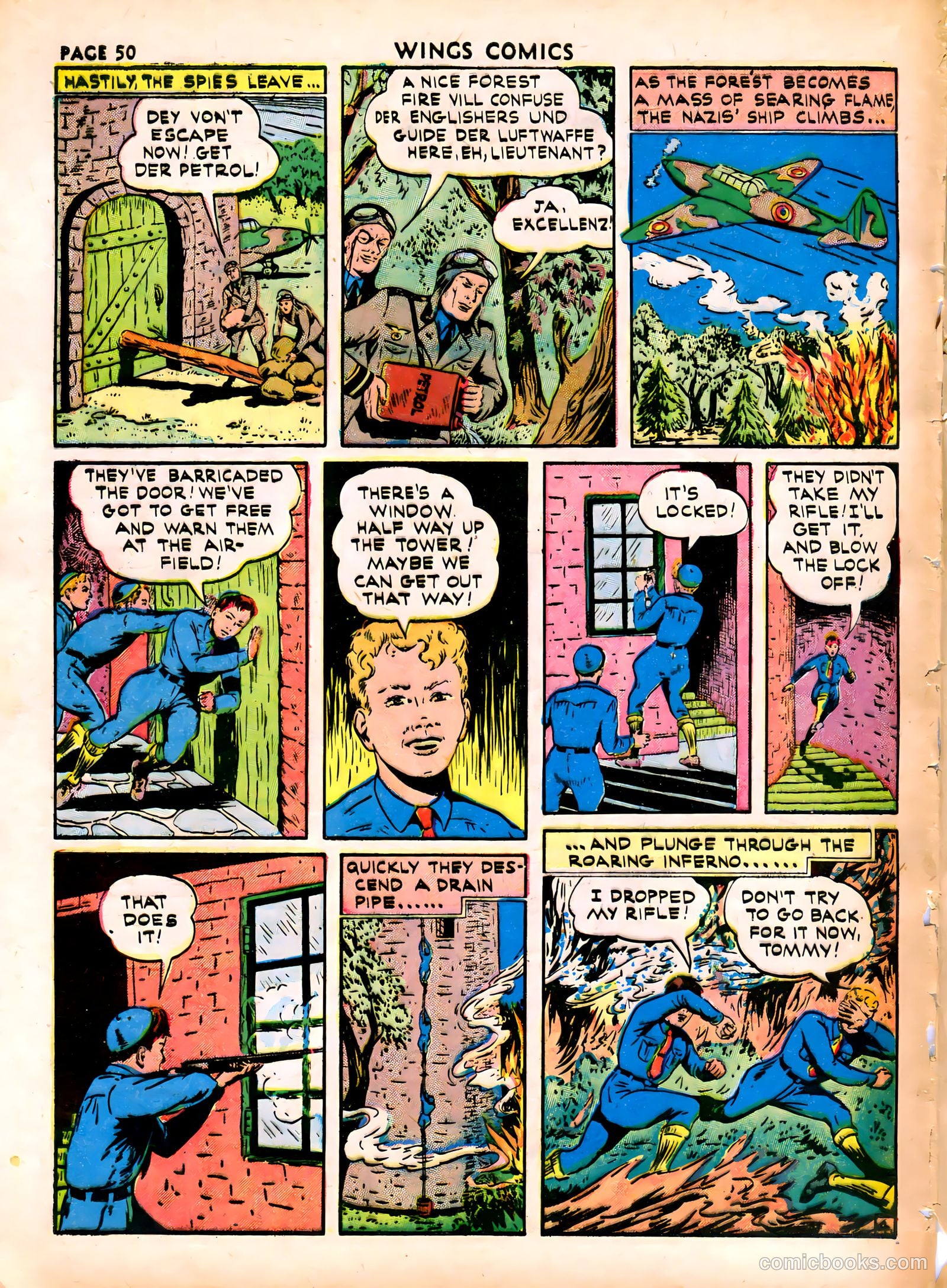 Wings Comics #16 — page 52 of 68