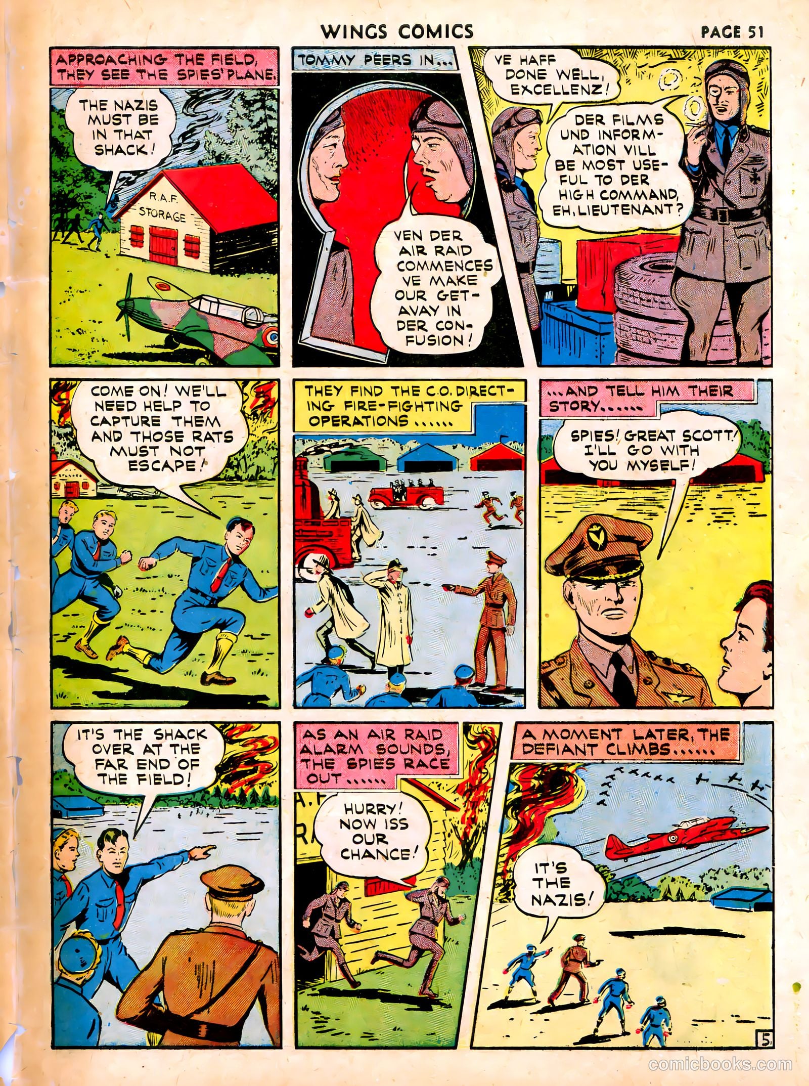 Wings Comics #16 — page 53 of 68