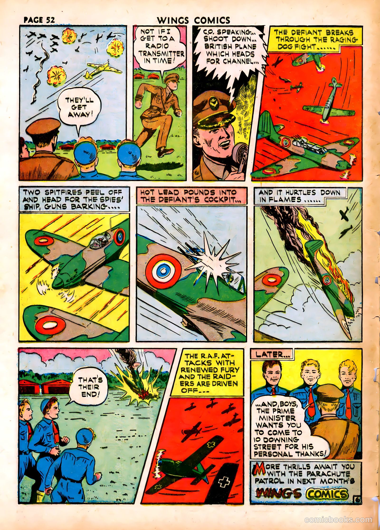Wings Comics #16 — page 54 of 68