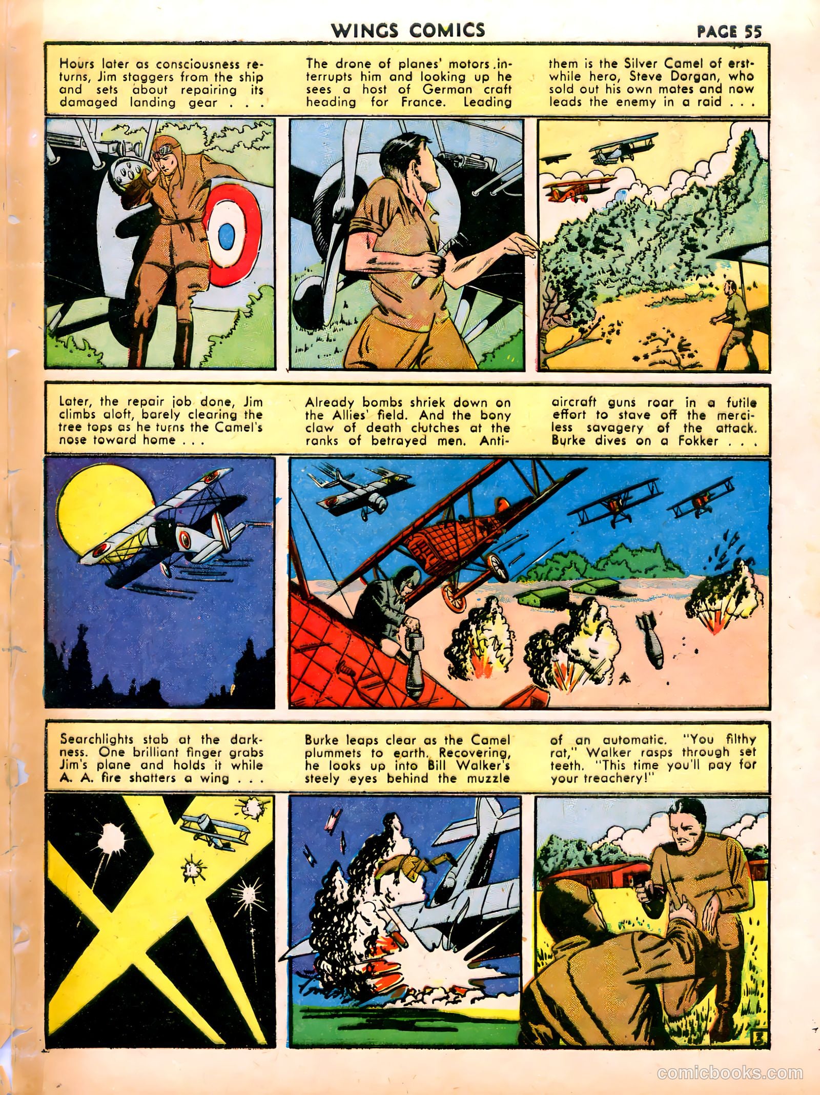 Wings Comics #16 — page 57 of 68
