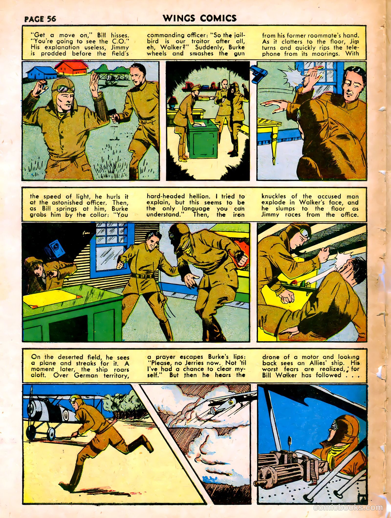 Wings Comics #16 — page 58 of 68