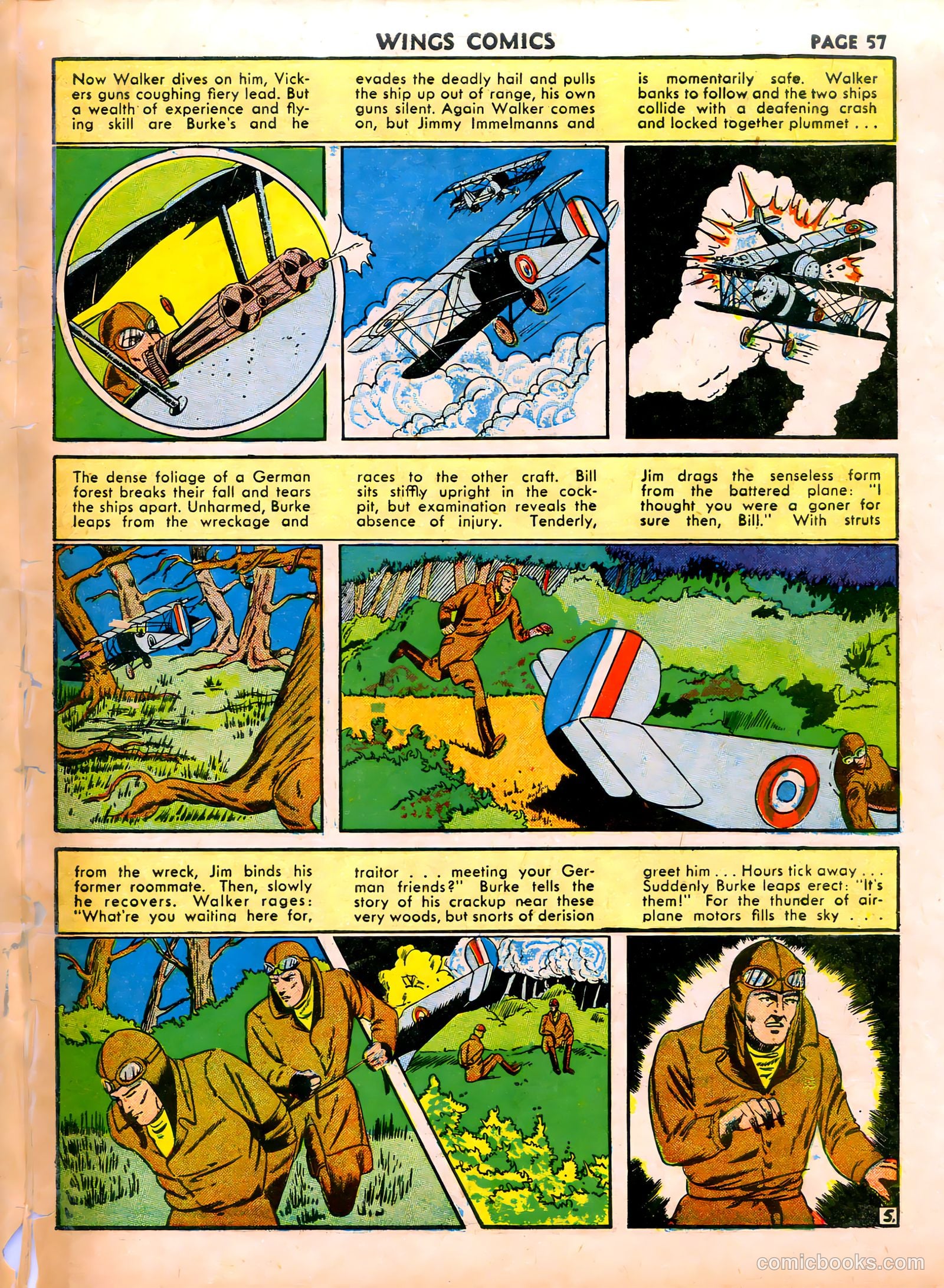 Wings Comics #16 — page 59 of 68