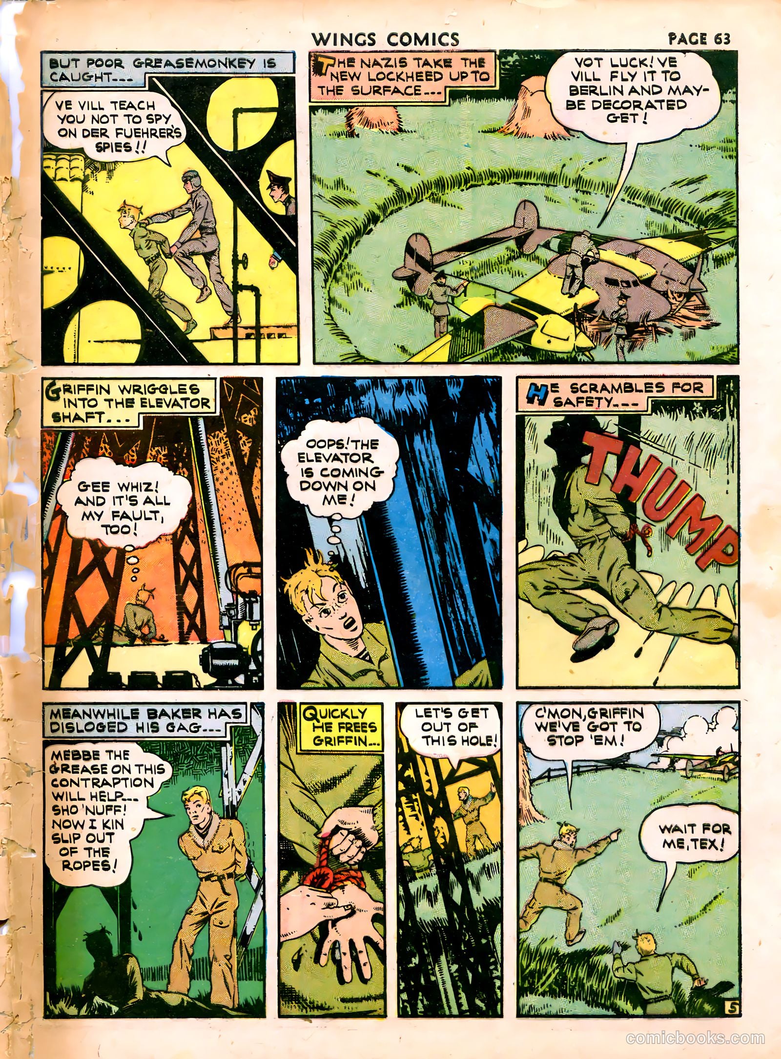 Wings Comics #16 — page 65 of 68