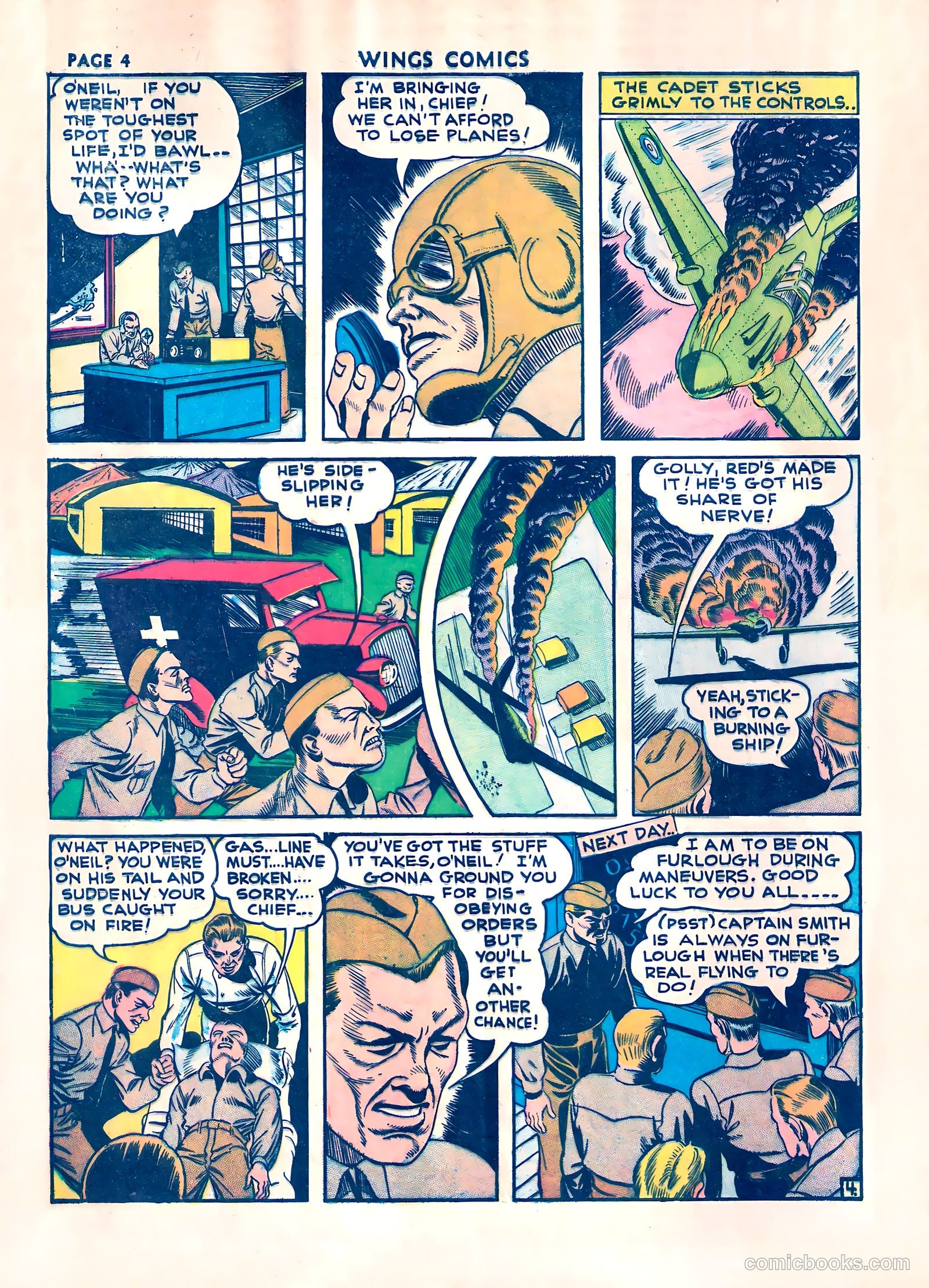 Wings Comics #17 — page 6 of 68