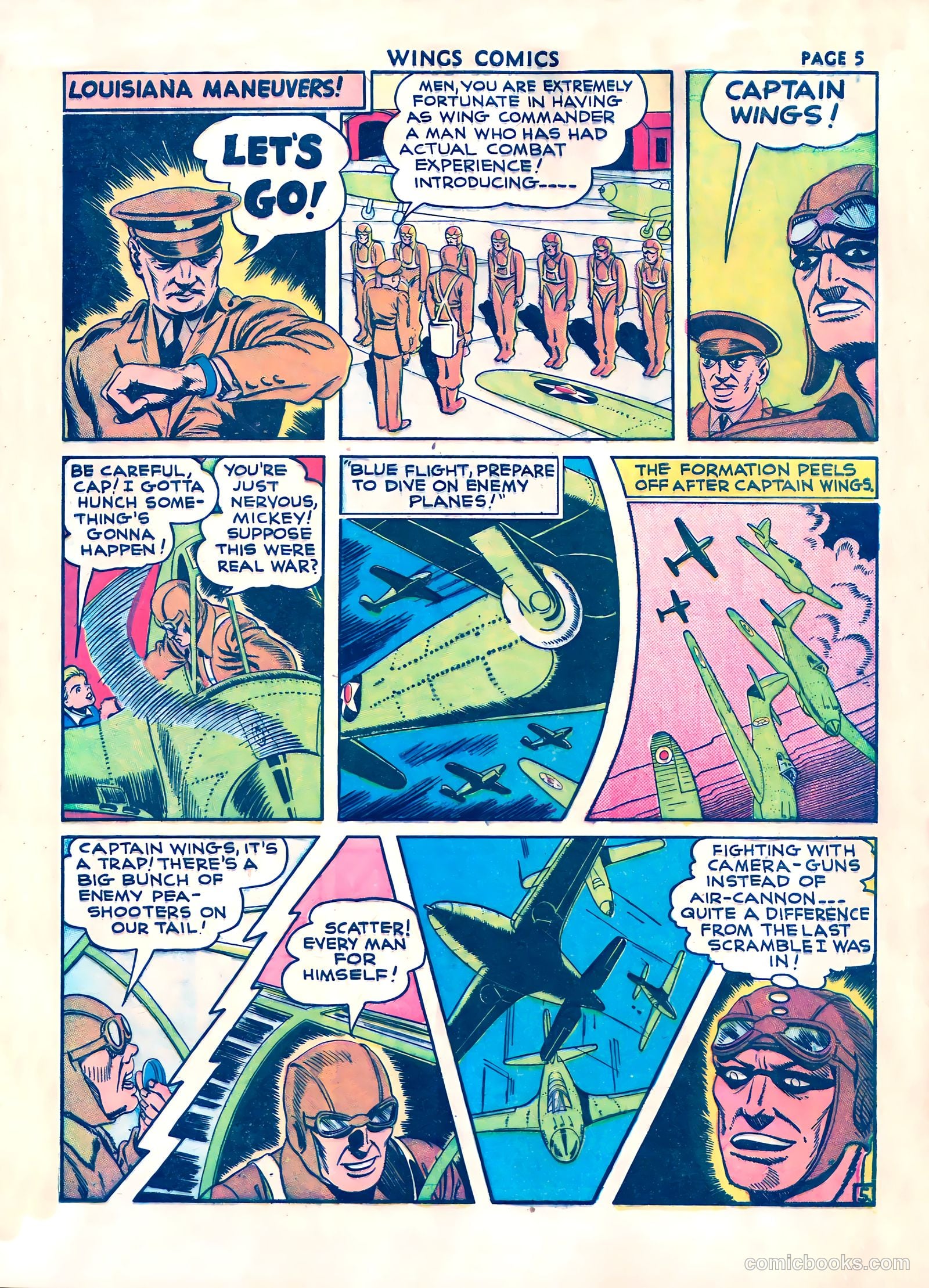 Wings Comics #17 — page 7 of 68