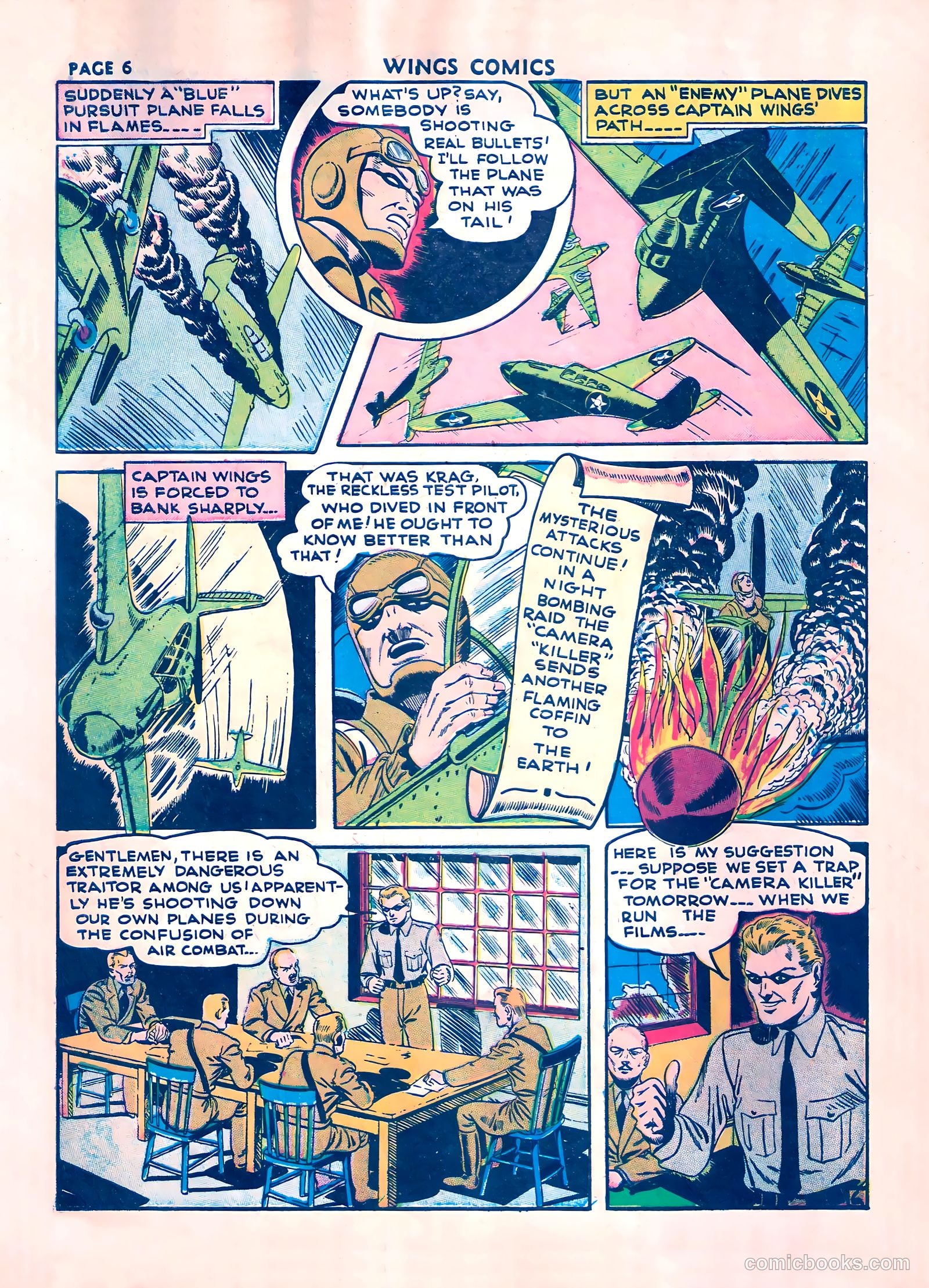 Wings Comics #17 — page 8 of 68