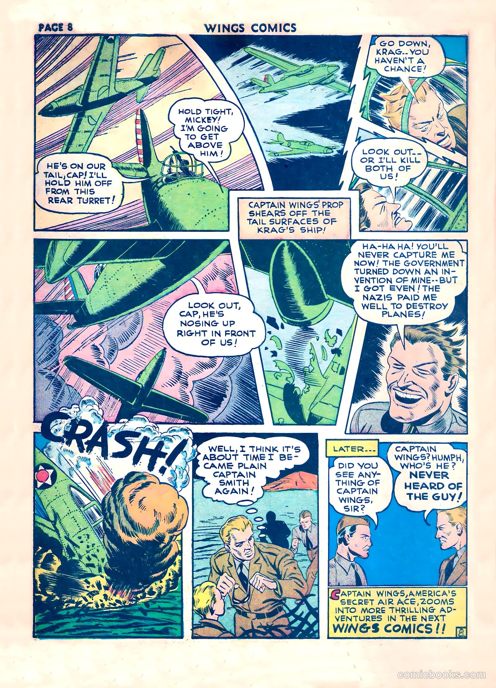 Wings Comics #17 — page 10 of 68