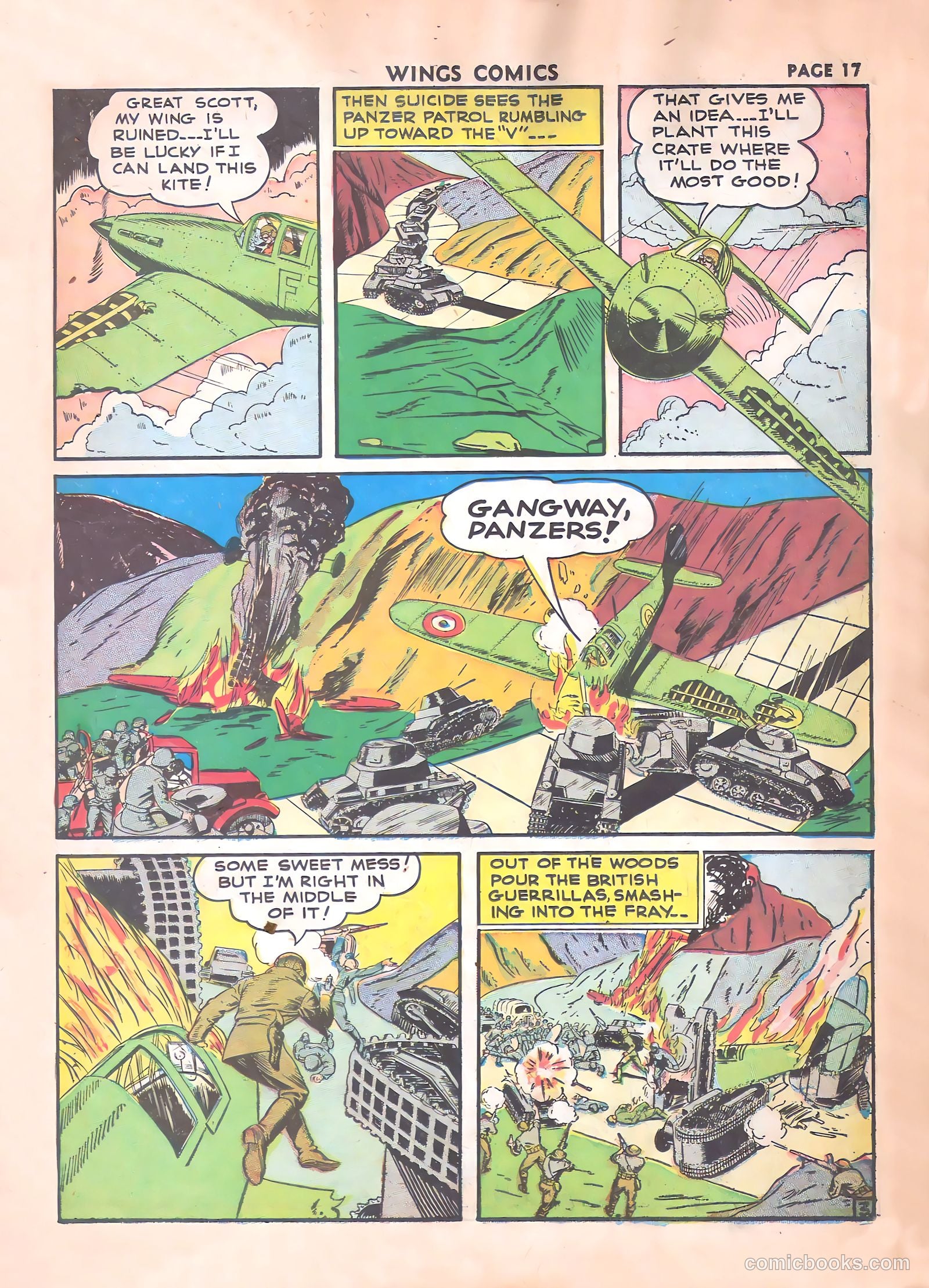 Wings Comics #17 — page 19 of 68