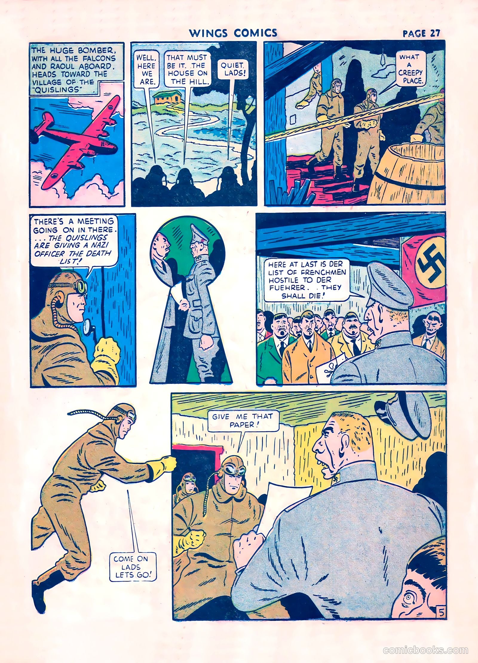 Wings Comics #17 — page 29 of 68