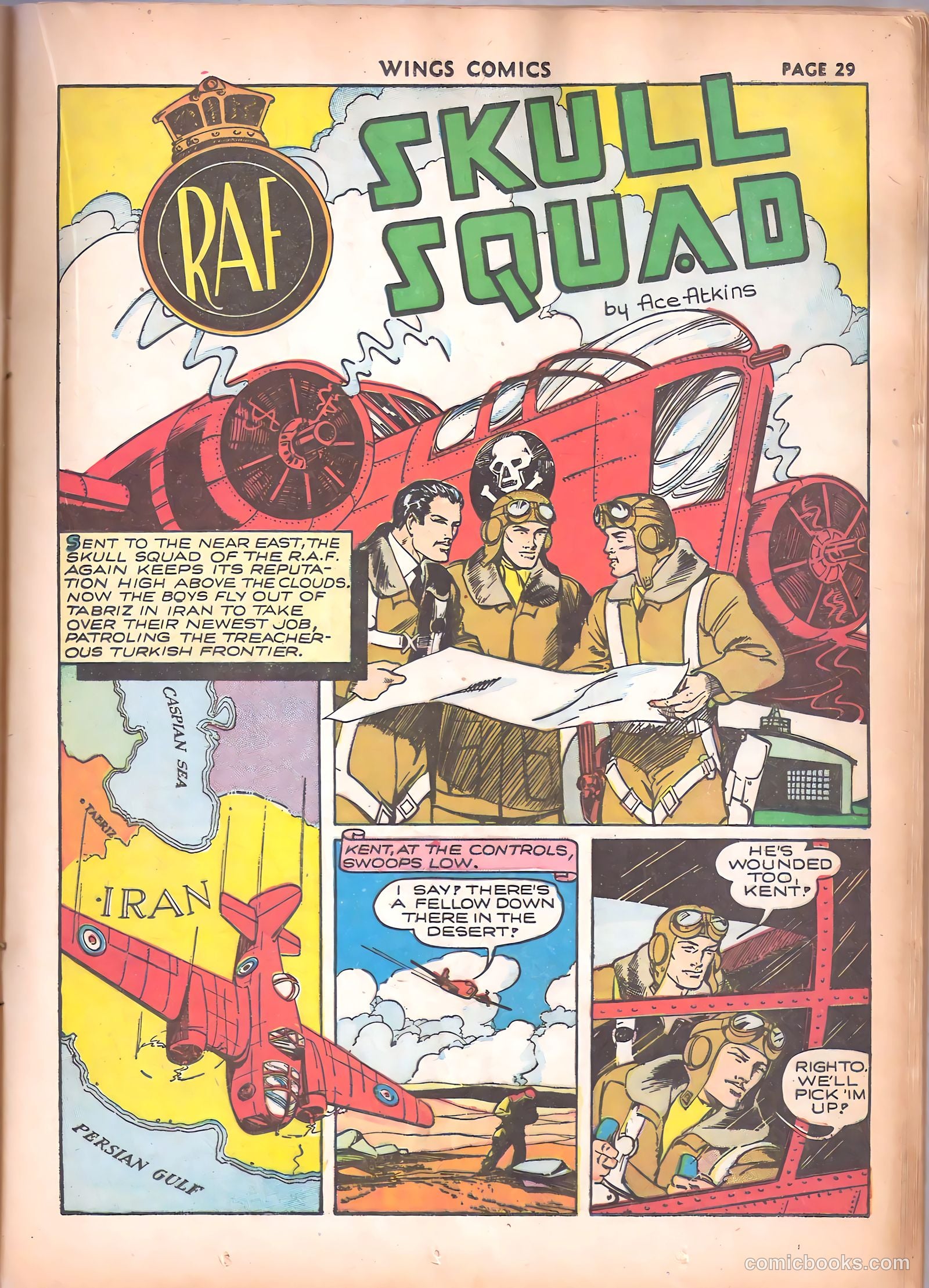 Wings Comics #17 — page 31 of 68