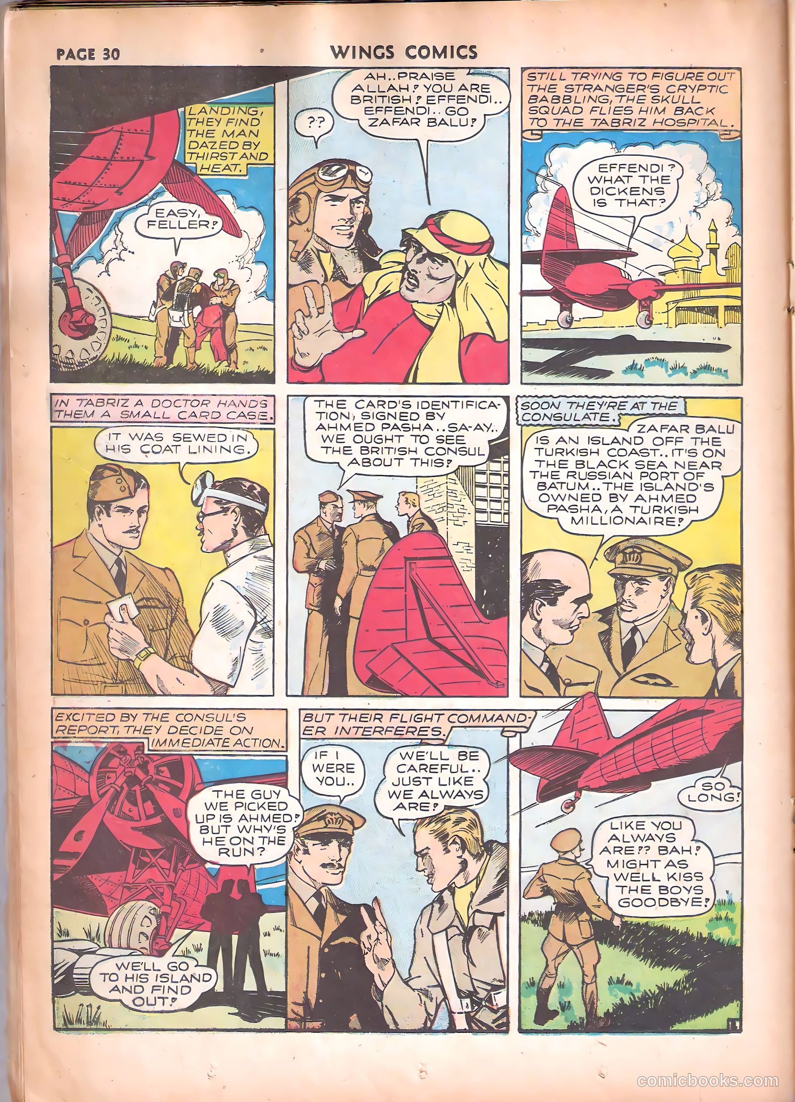 Wings Comics #17 — page 32 of 68