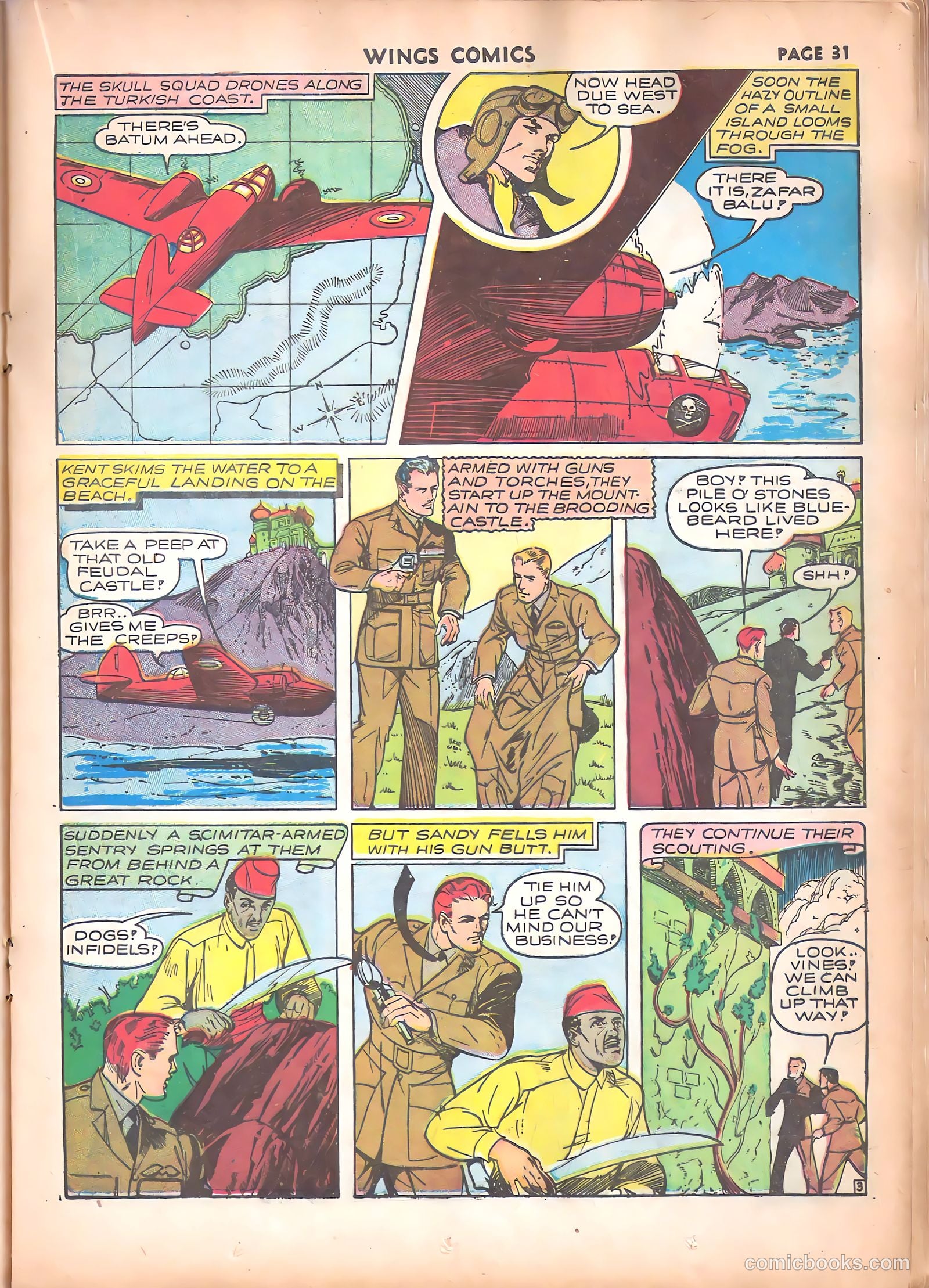 Wings Comics #17 — page 33 of 68