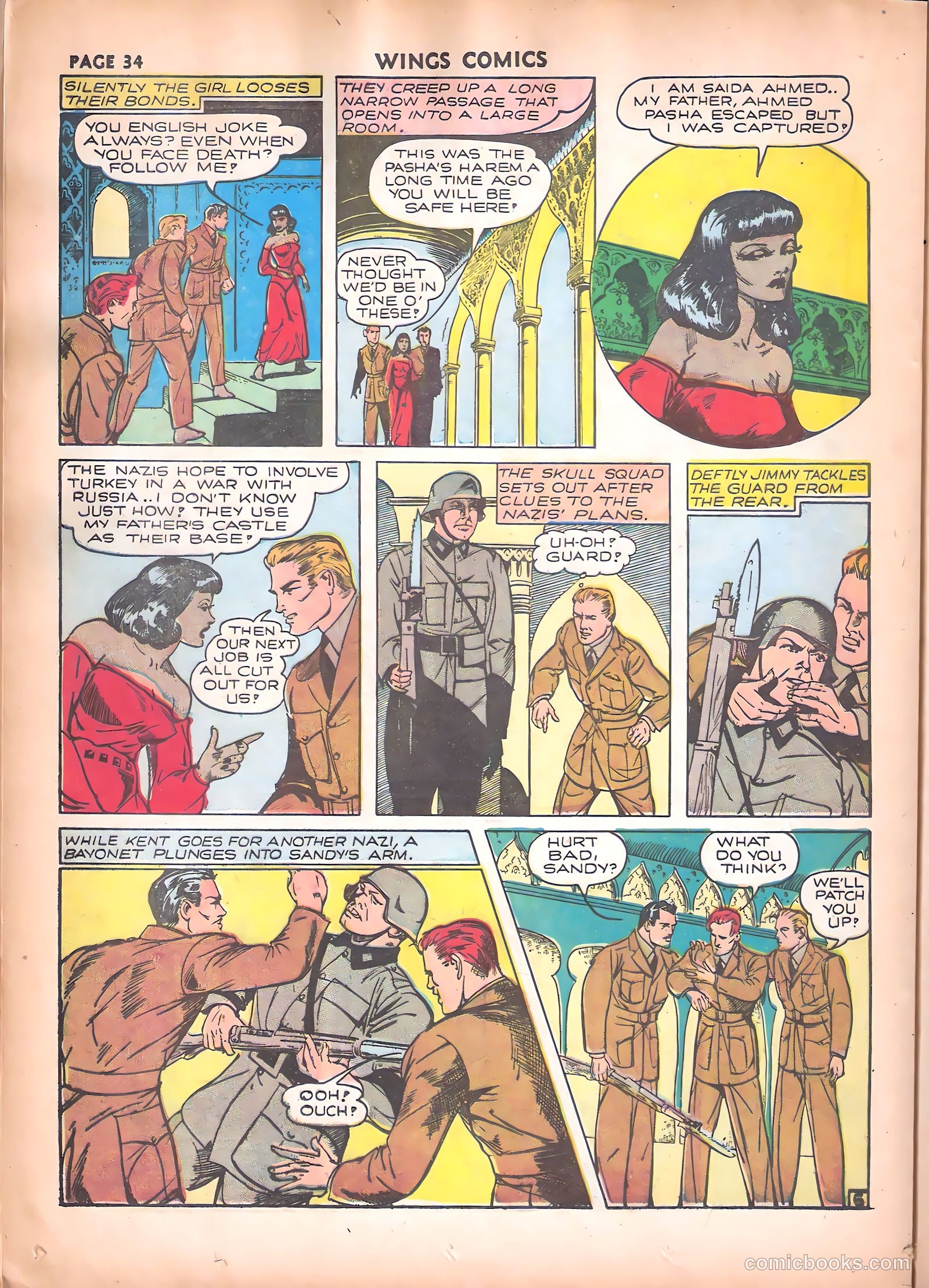 Wings Comics #17 — page 36 of 68