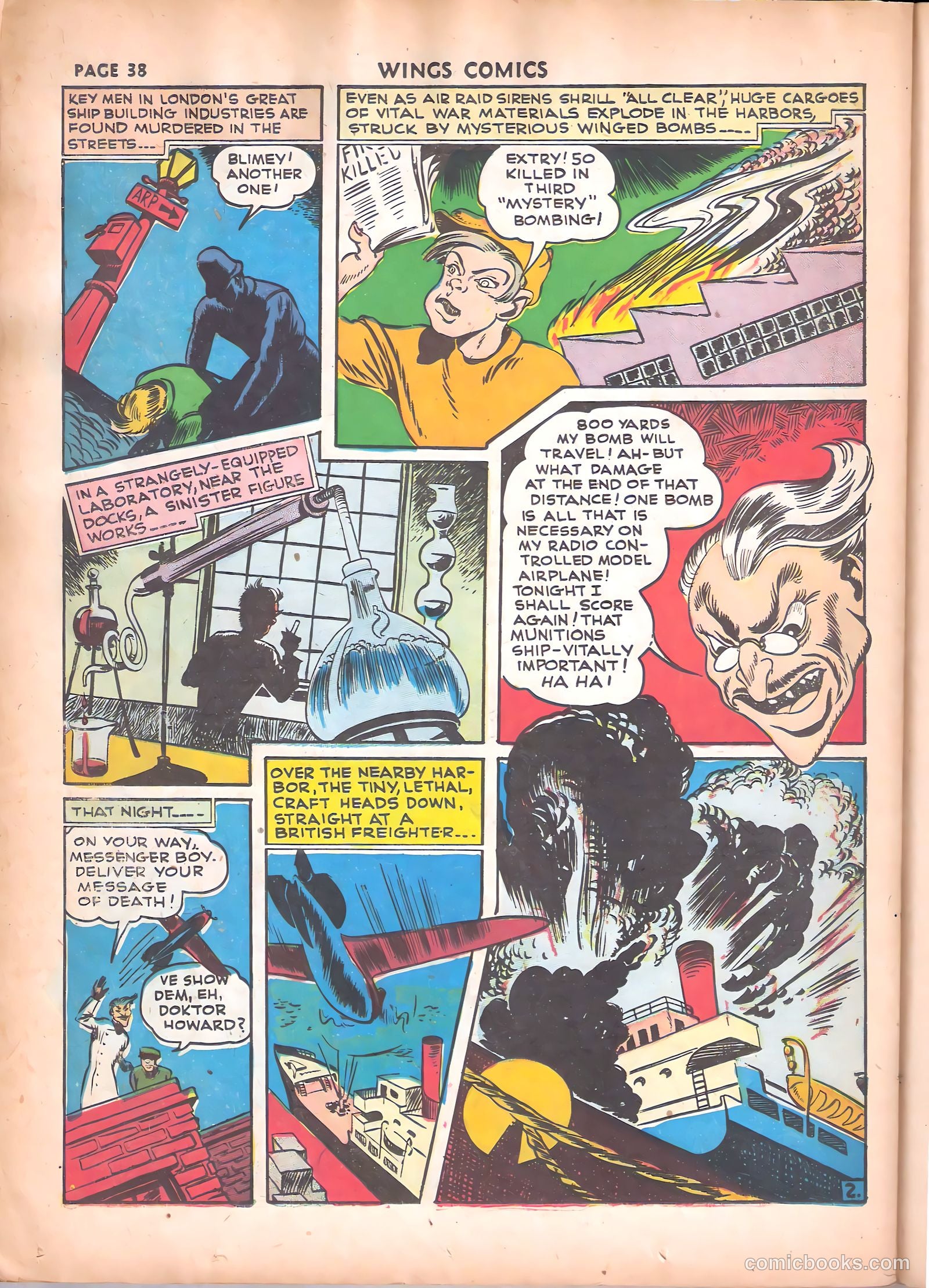 Wings Comics #17 — page 40 of 68