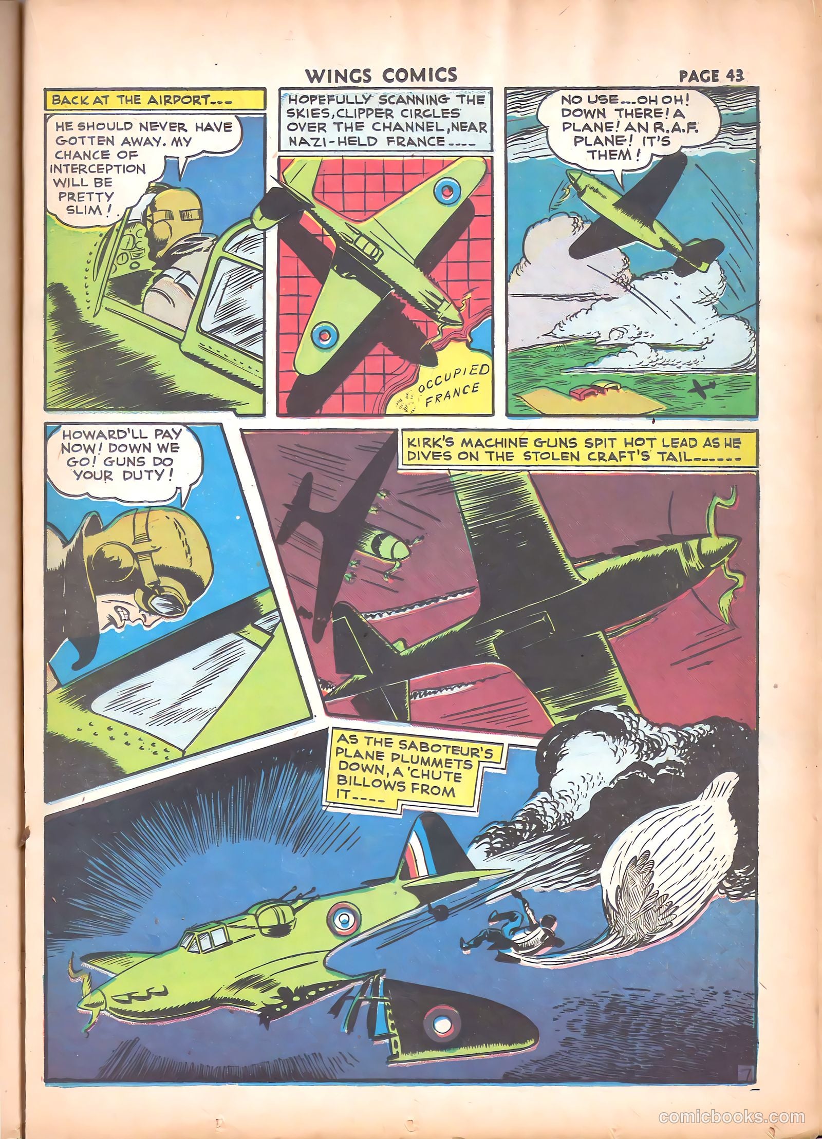 Wings Comics #17 — page 45 of 68