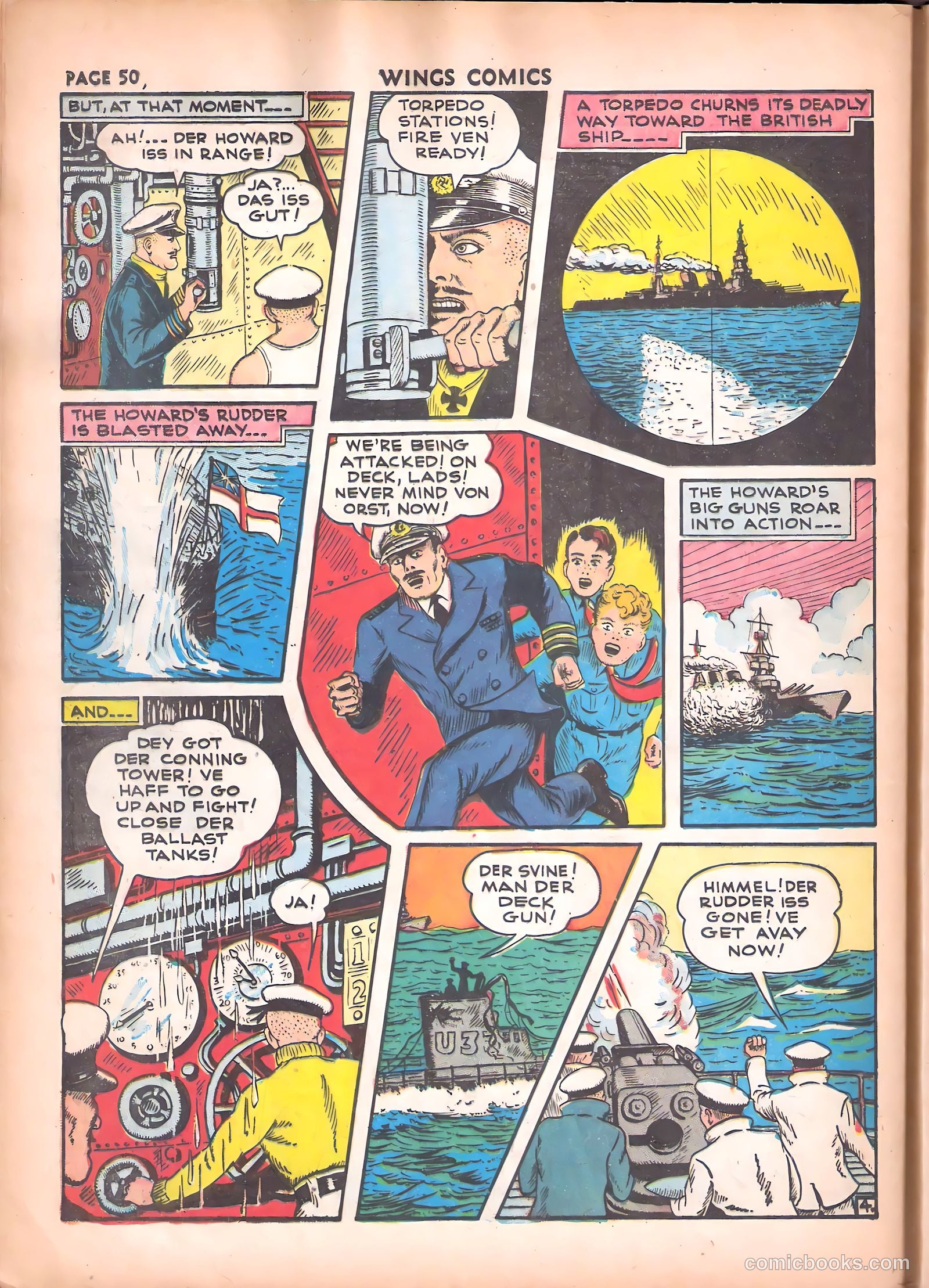 Wings Comics #17 — page 52 of 68