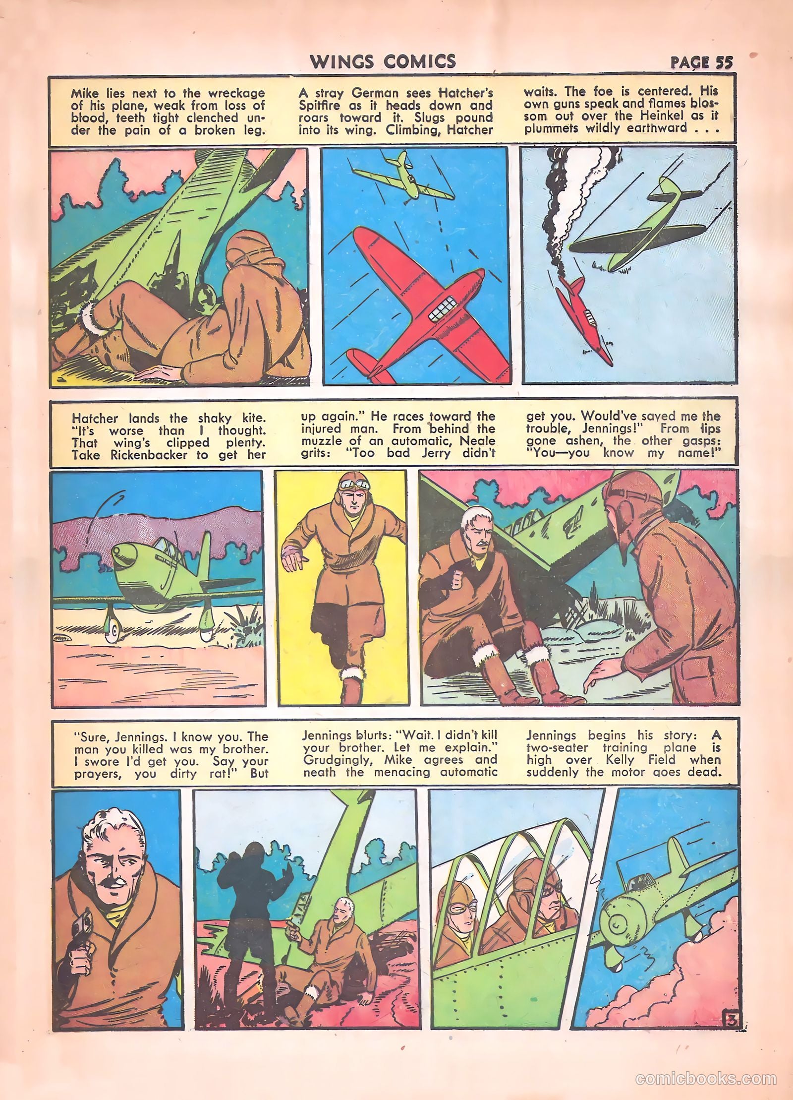 Wings Comics #17 — page 57 of 68