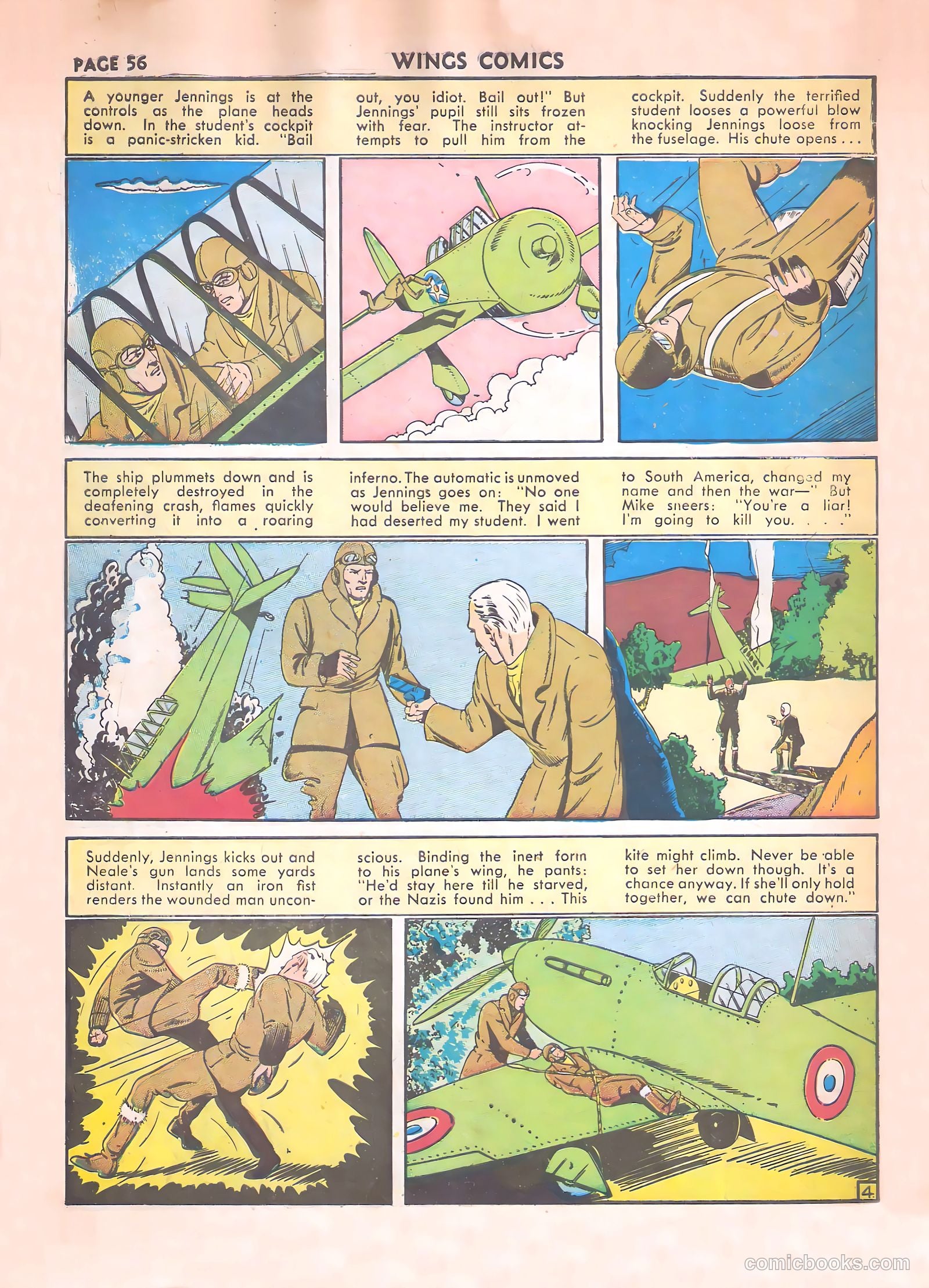 Wings Comics #17 — page 58 of 68