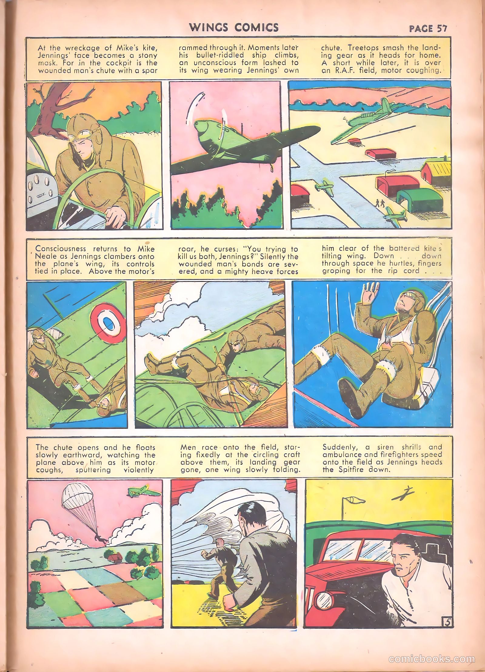 Wings Comics #17 — page 59 of 68