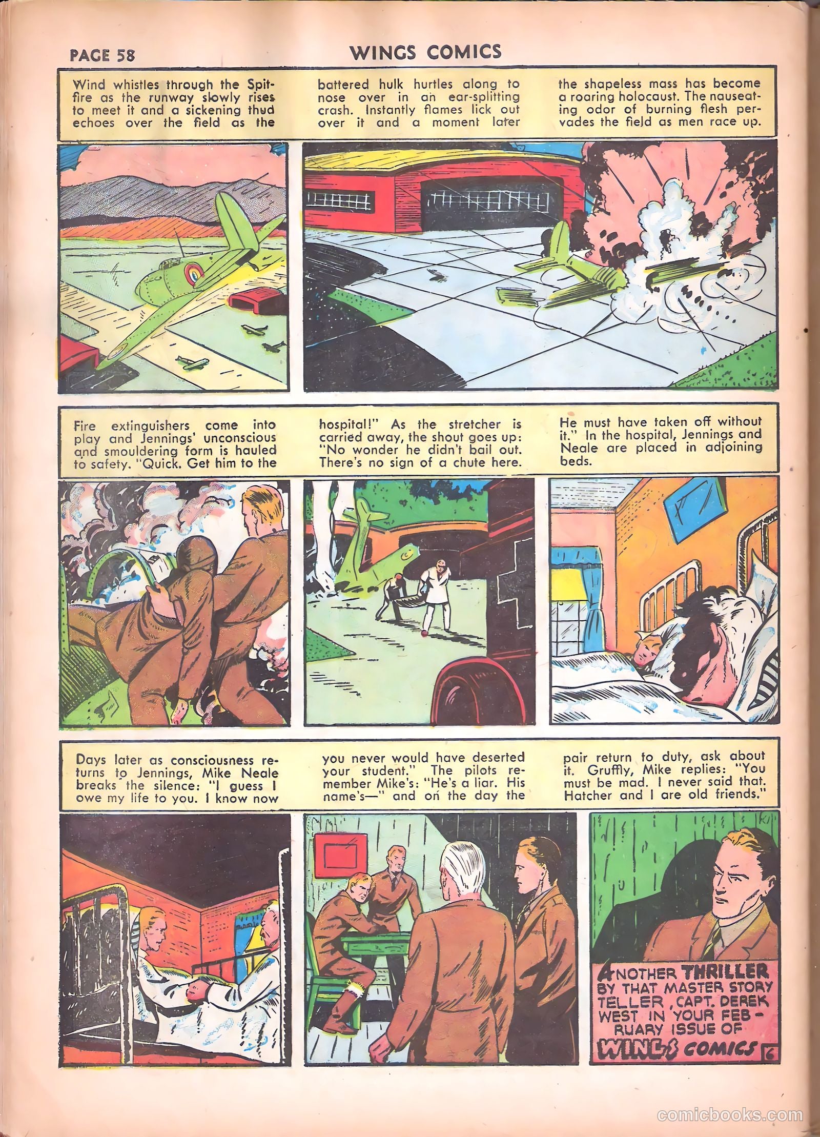 Wings Comics #17 — page 60 of 68