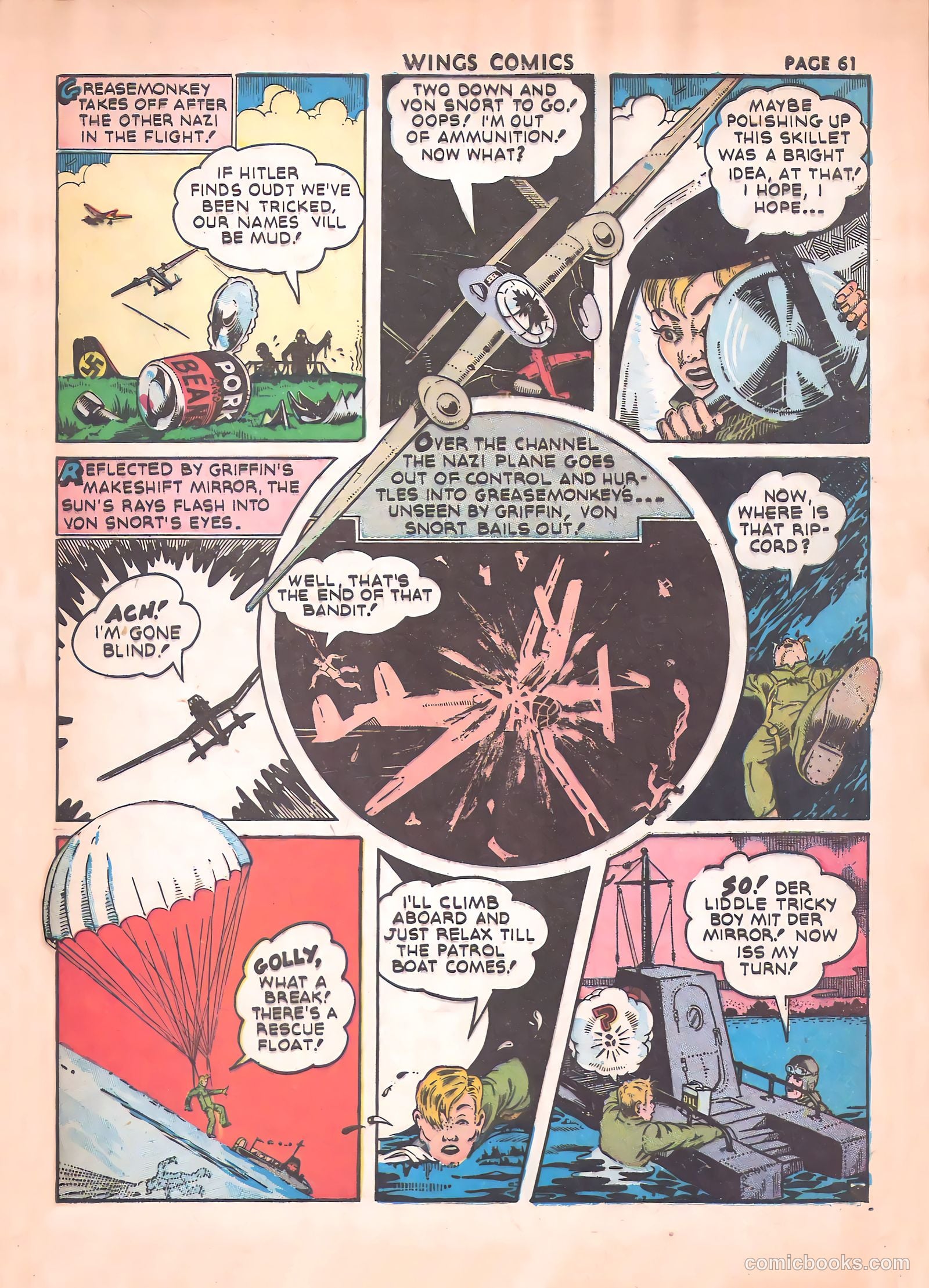 Wings Comics #17 — page 63 of 68
