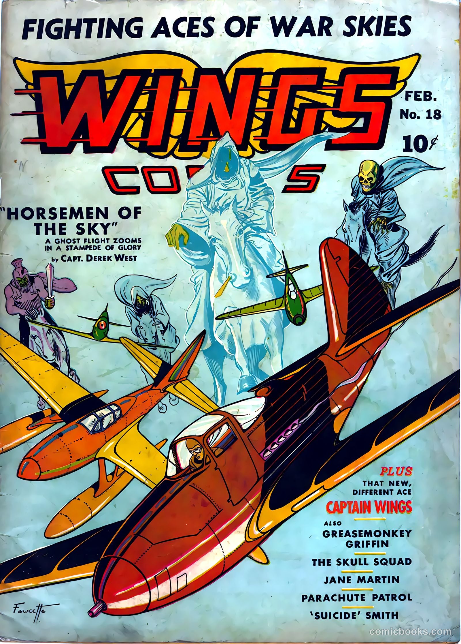 Wings Comics #18 — page 1 of 68