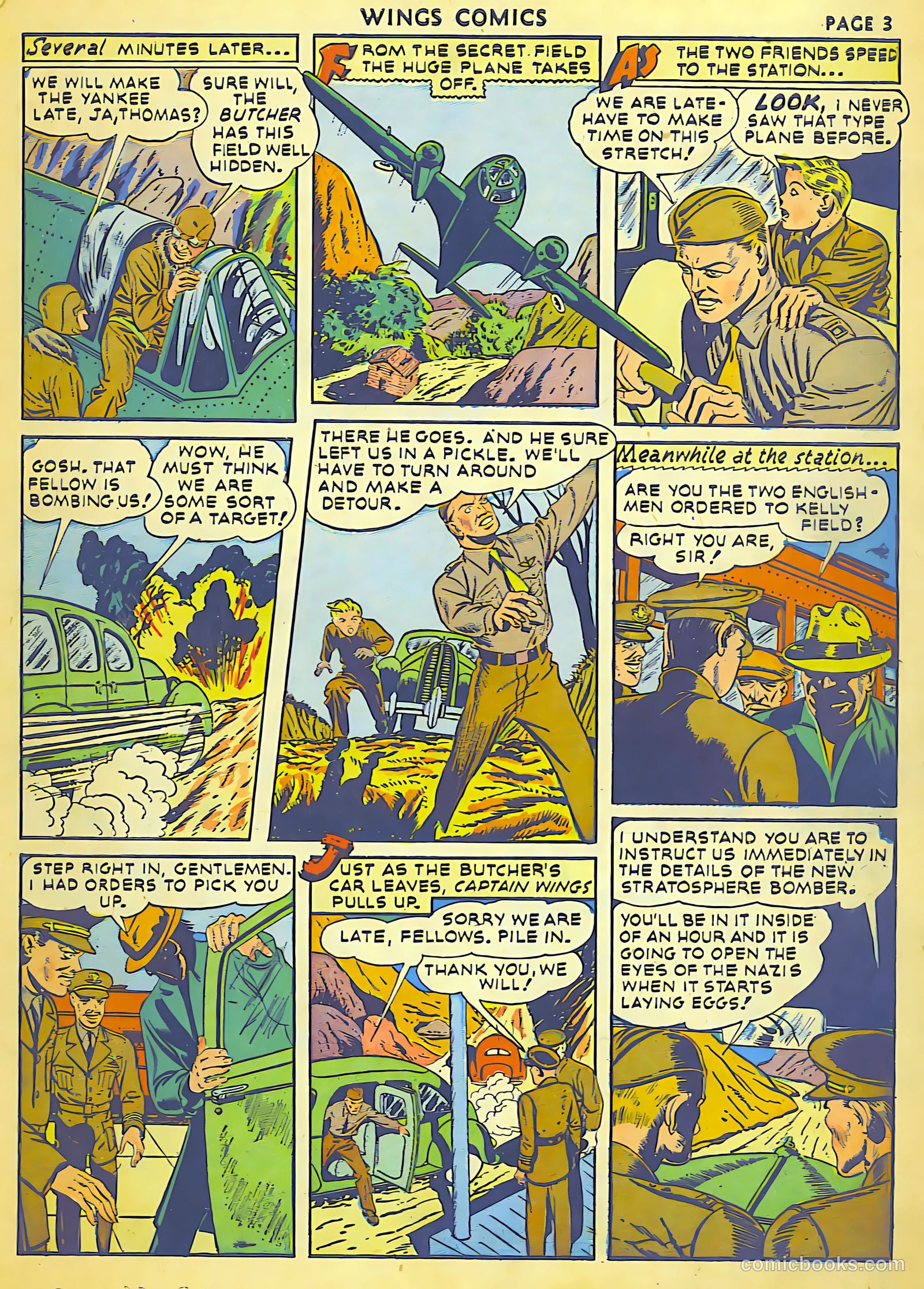 Wings Comics #18 — page 5 of 68