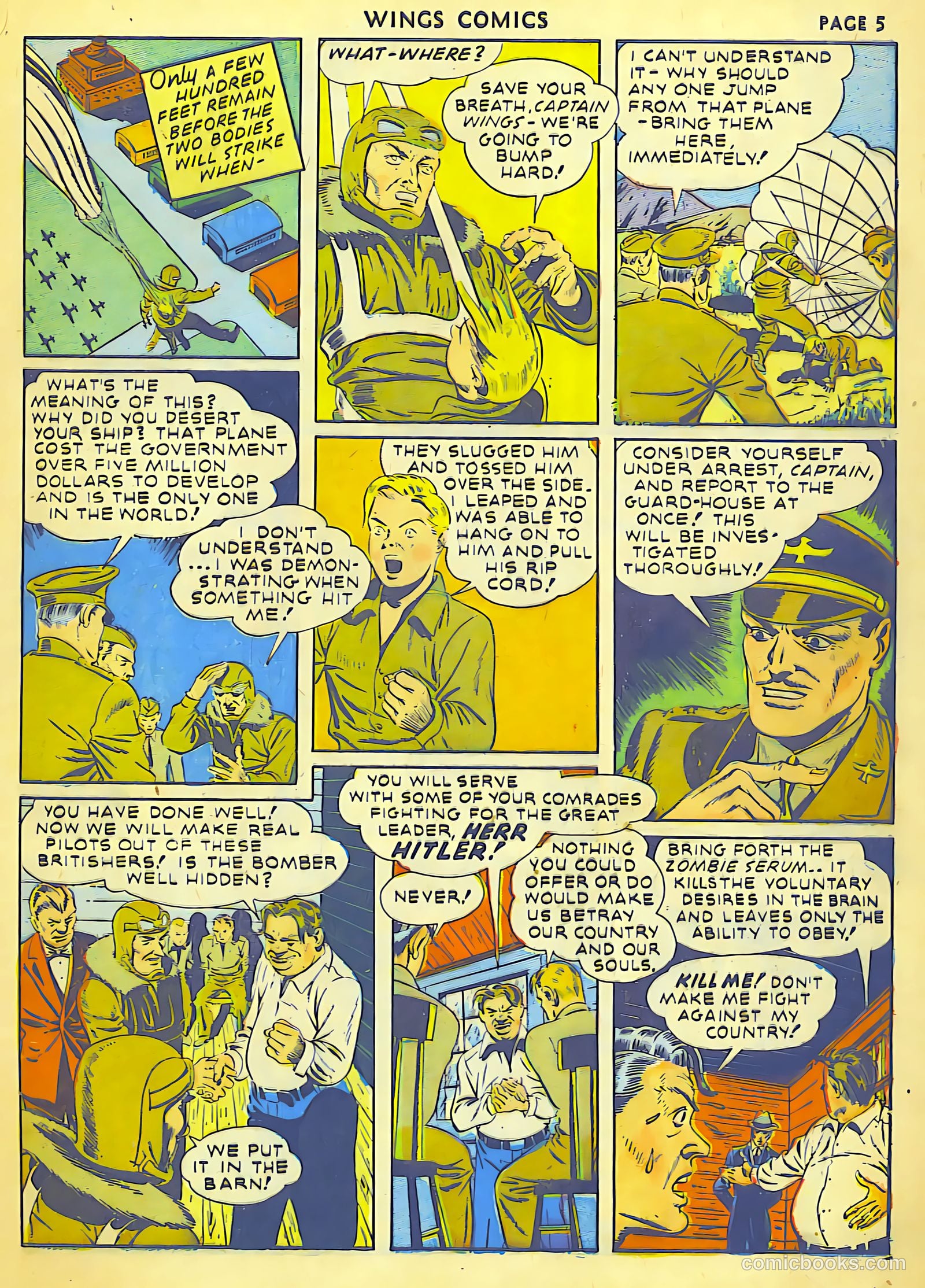 Wings Comics #18 — page 7 of 68