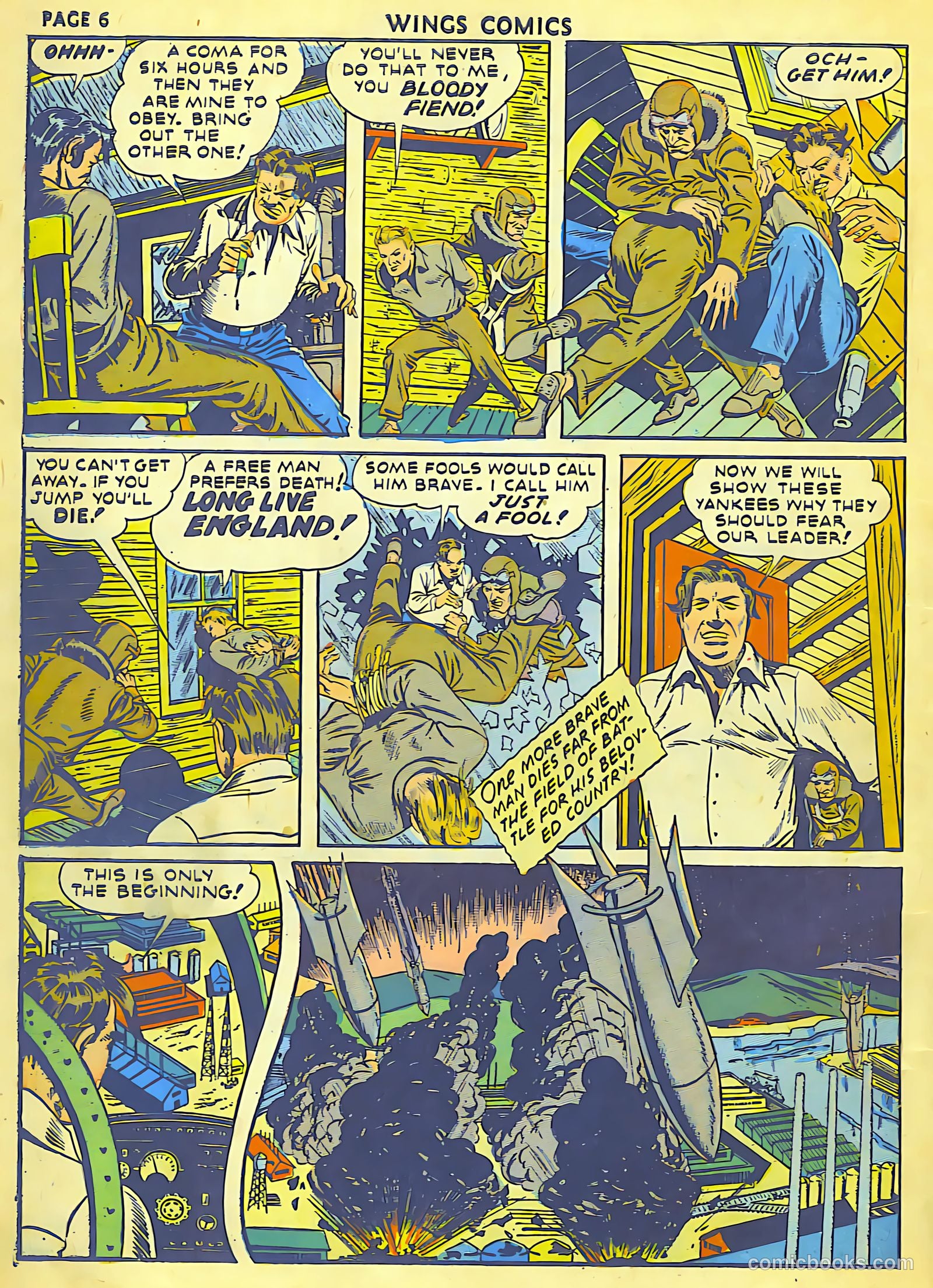 Wings Comics #18 — page 8 of 68