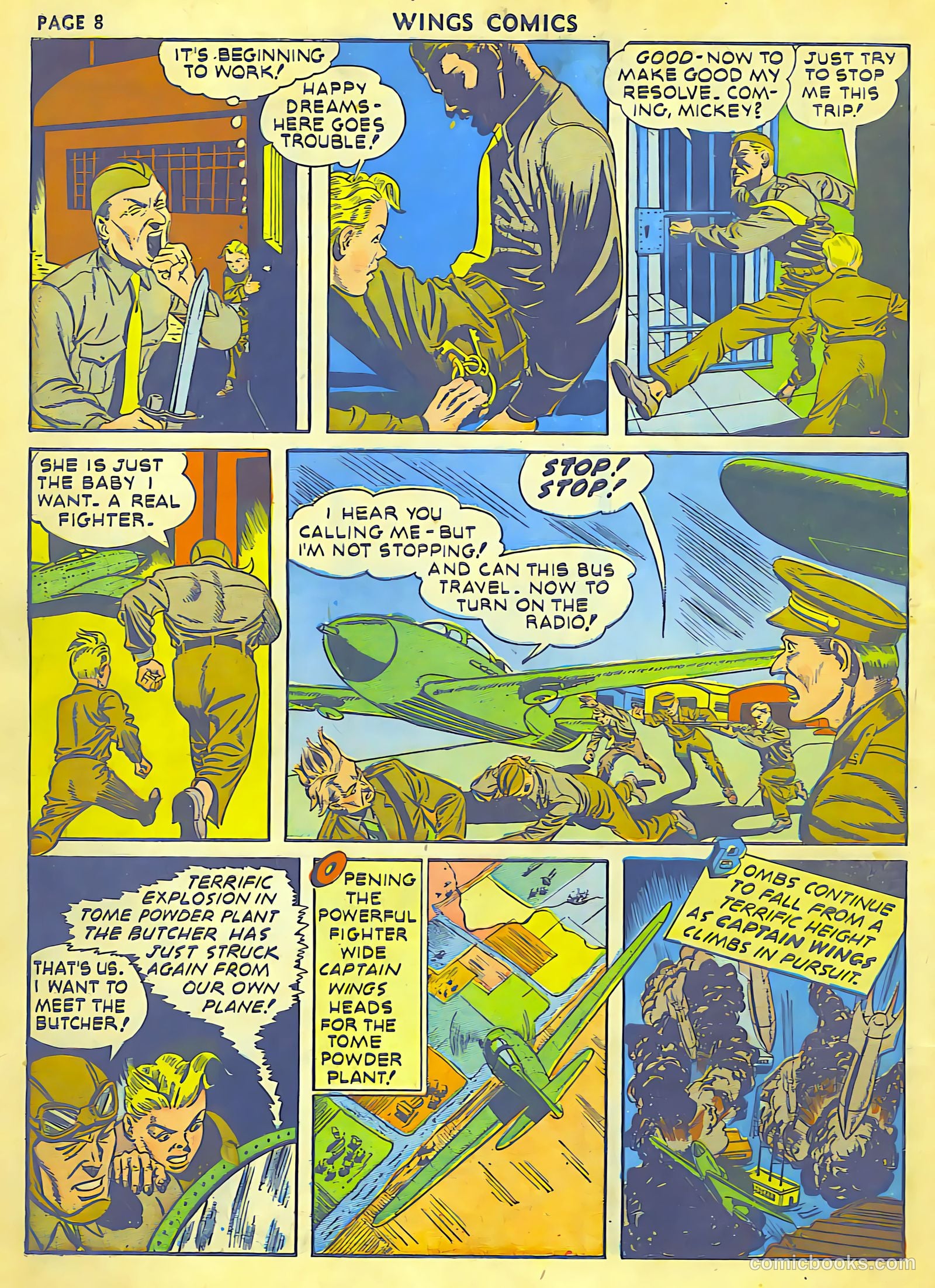 Wings Comics #18 — page 10 of 68