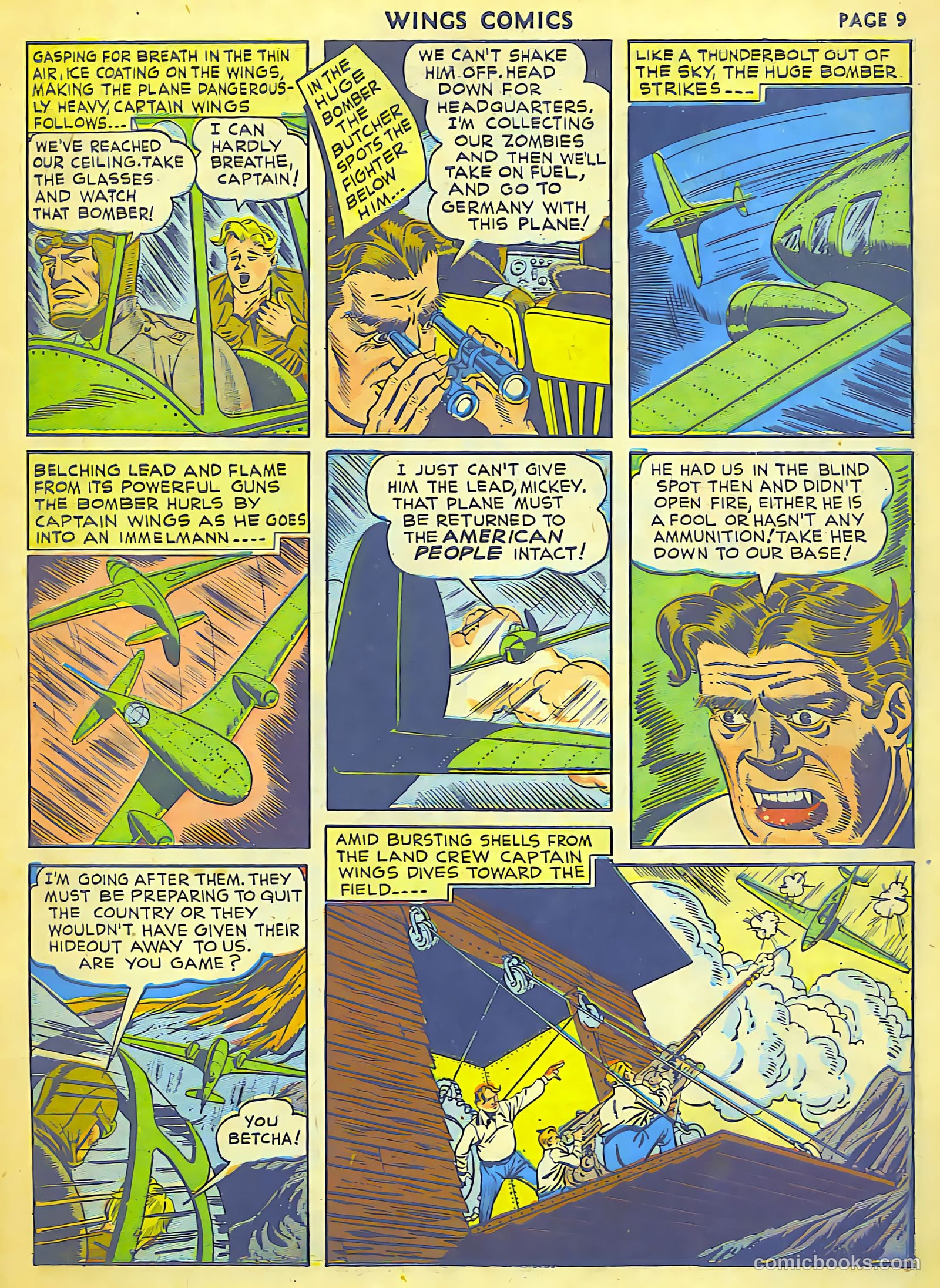 Wings Comics #18 — page 11 of 68