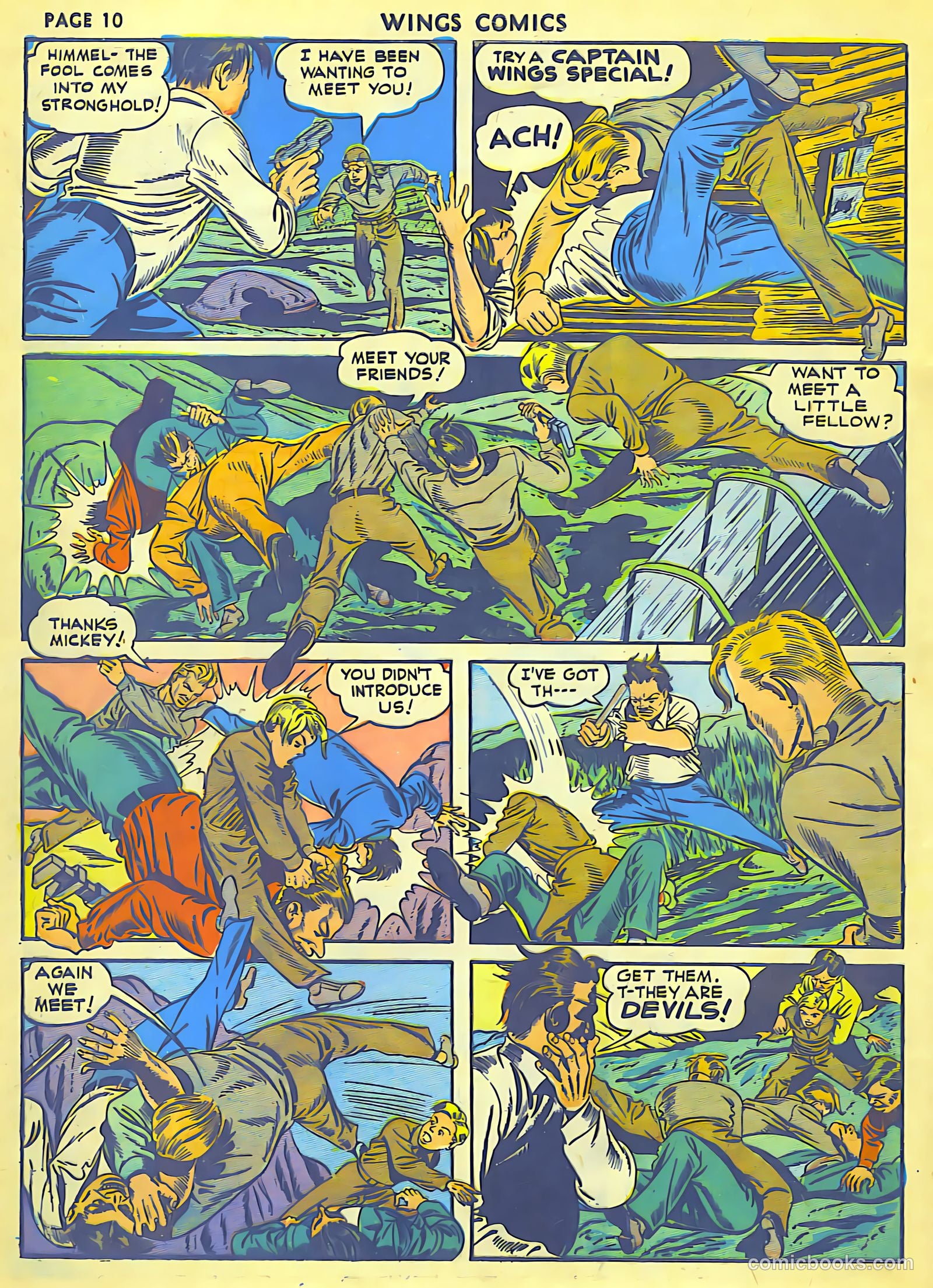 Wings Comics #18 — page 12 of 68