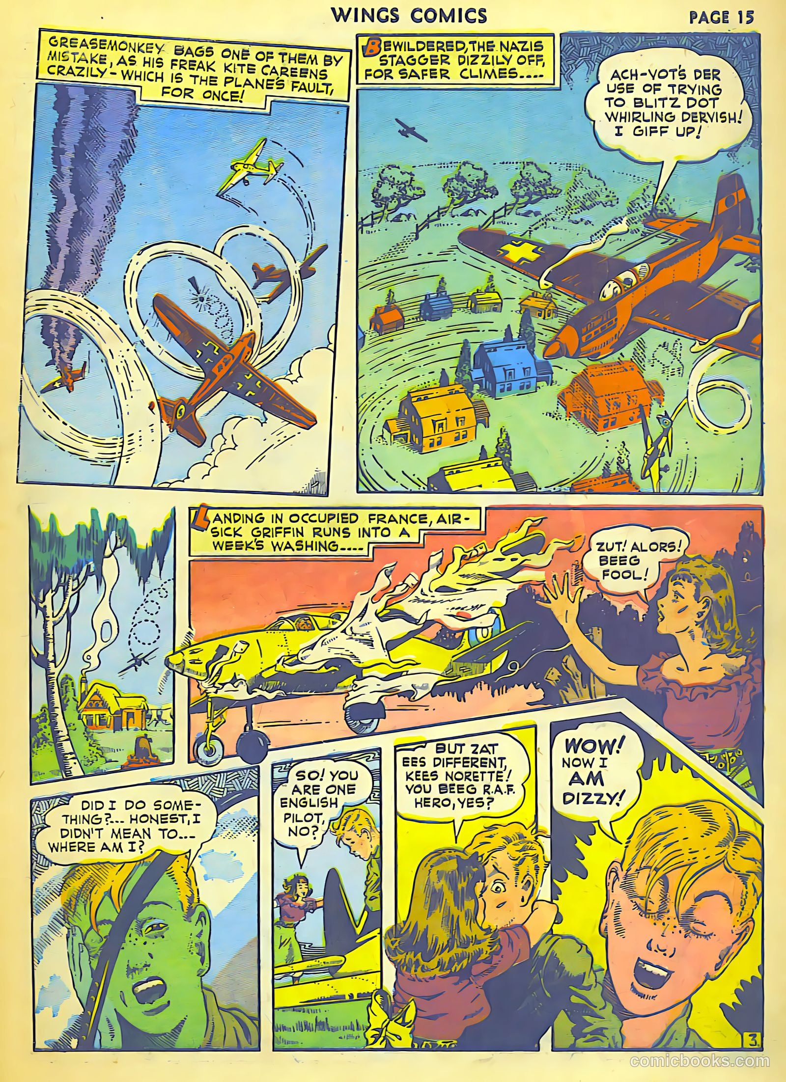 Wings Comics #18 — page 17 of 68