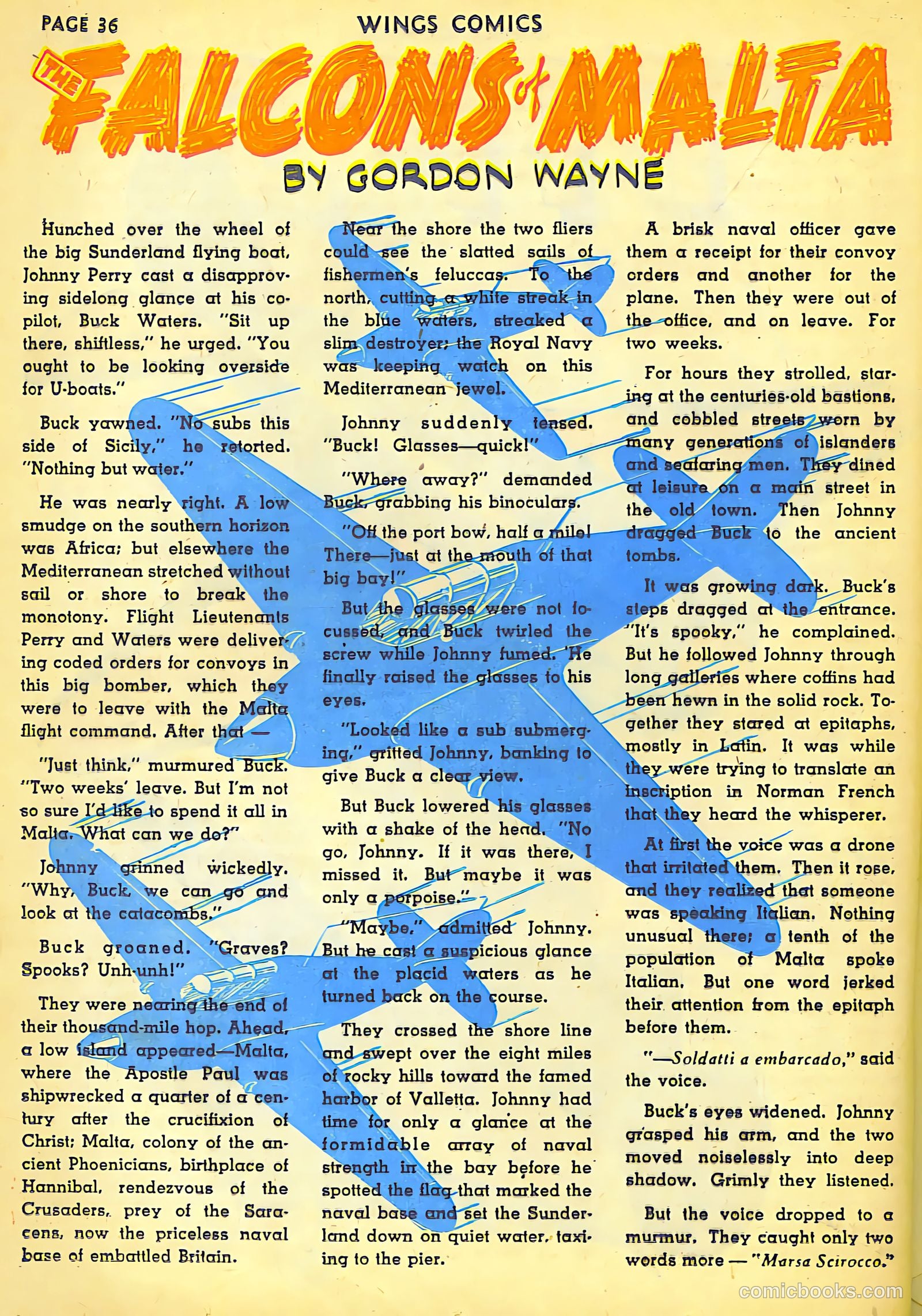 Wings Comics #18 — page 38 of 68