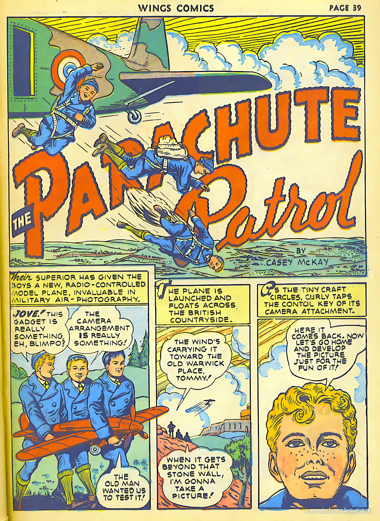 Wings Comics #18 — page 41 of 68