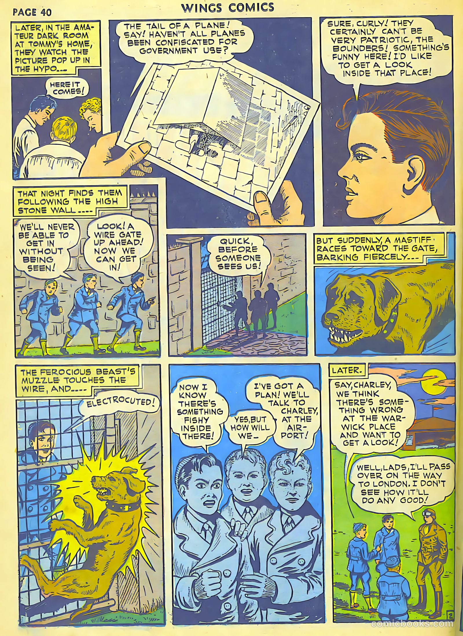 Wings Comics #18 — page 42 of 68