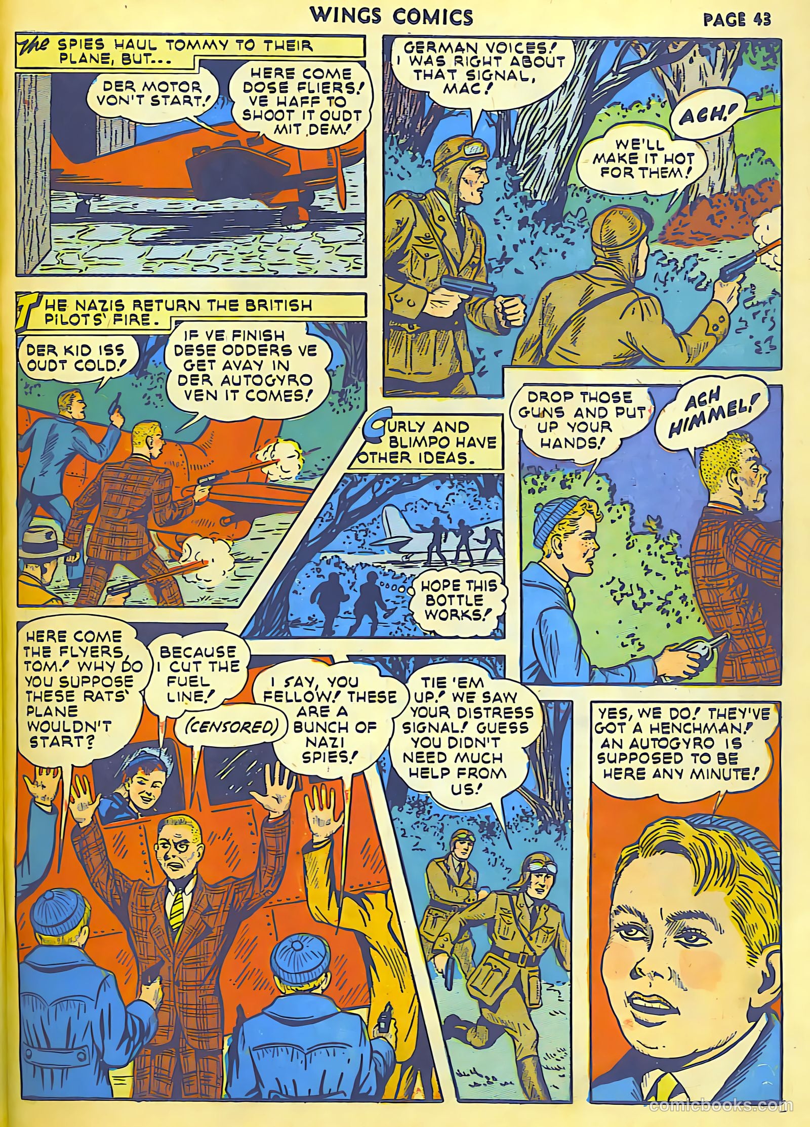 Wings Comics #18 — page 45 of 68