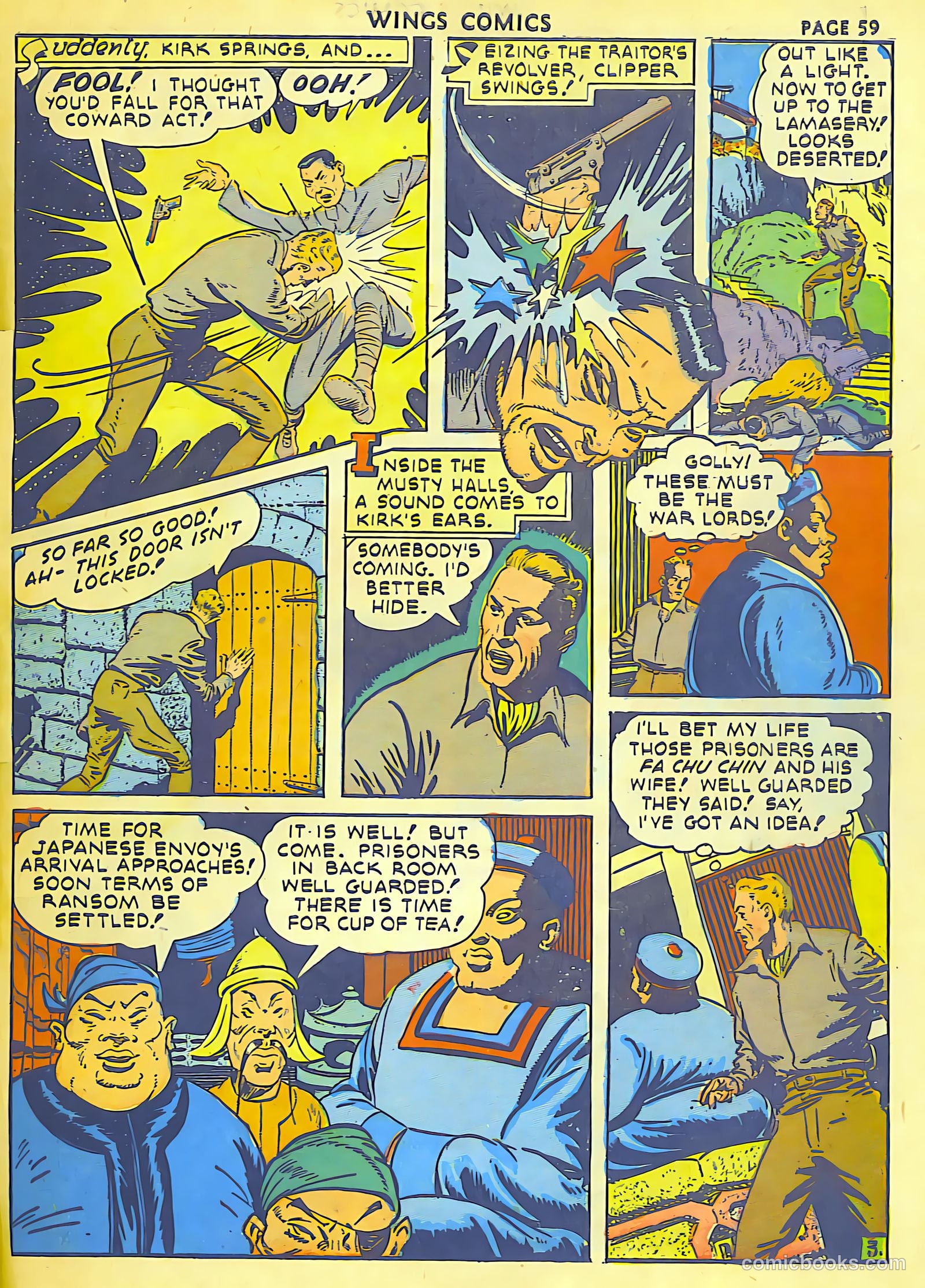 Wings Comics #18 — page 61 of 68