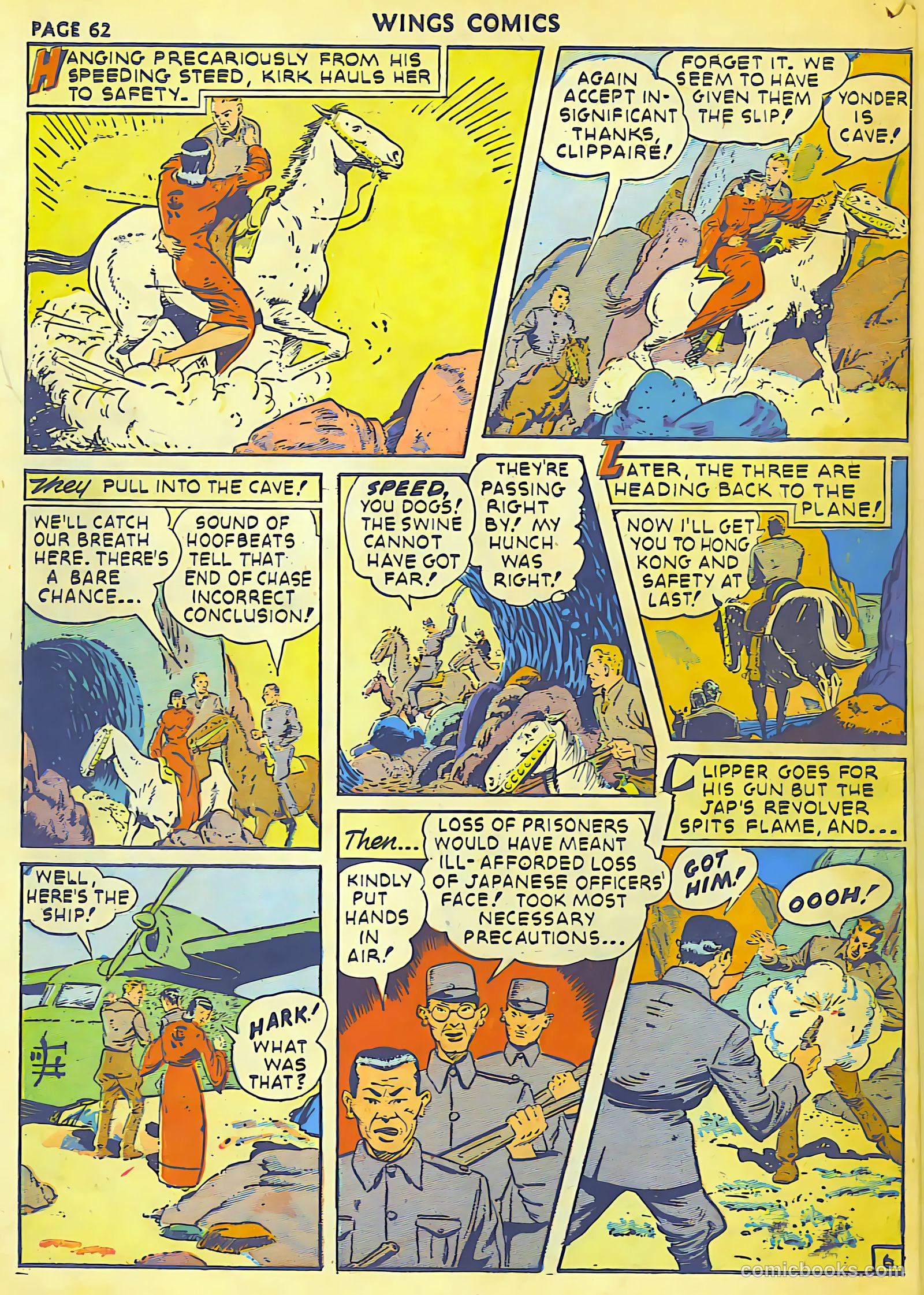 Wings Comics #18 — page 64 of 68
