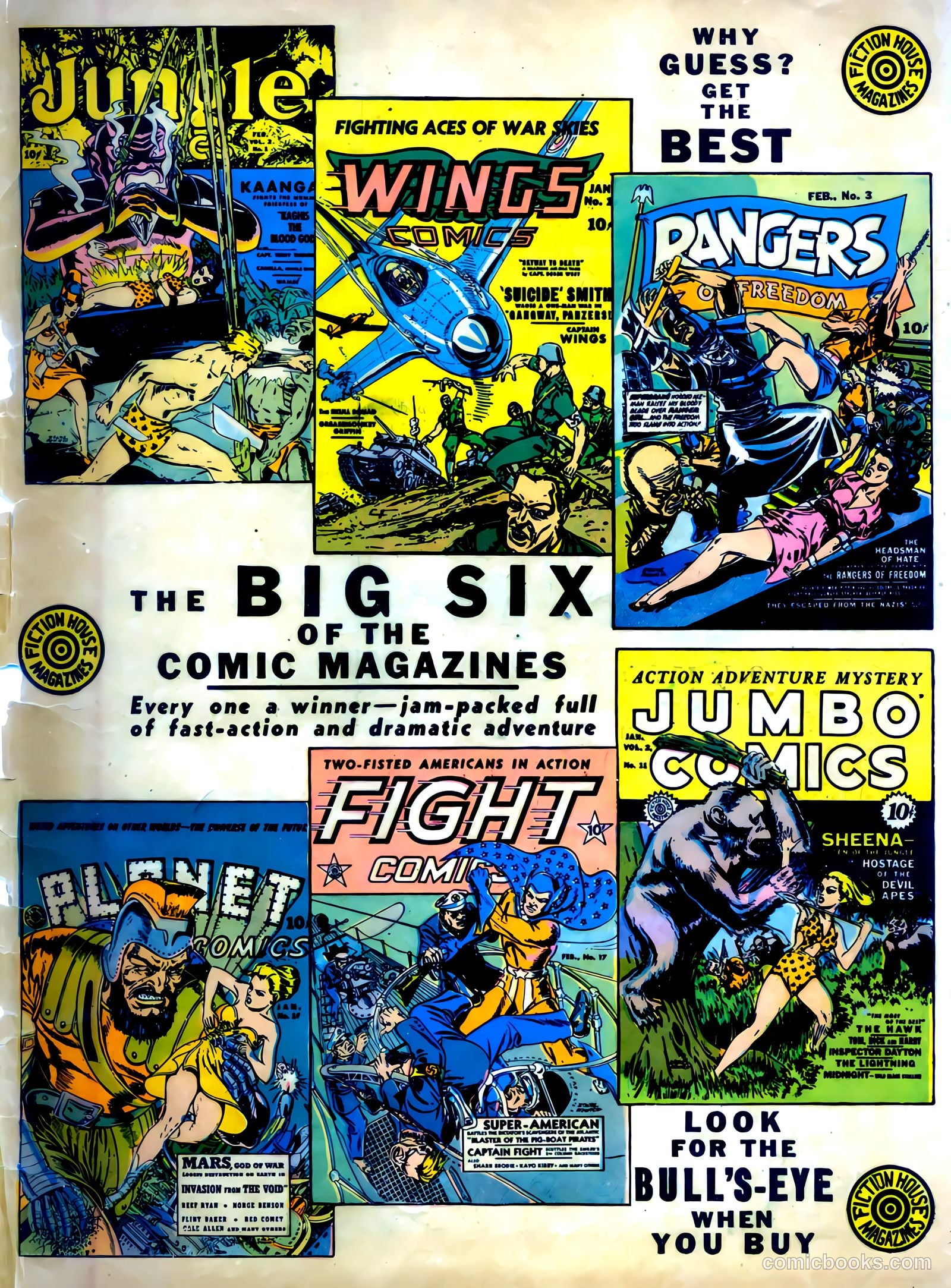 Wings Comics #18 — page 67 of 68