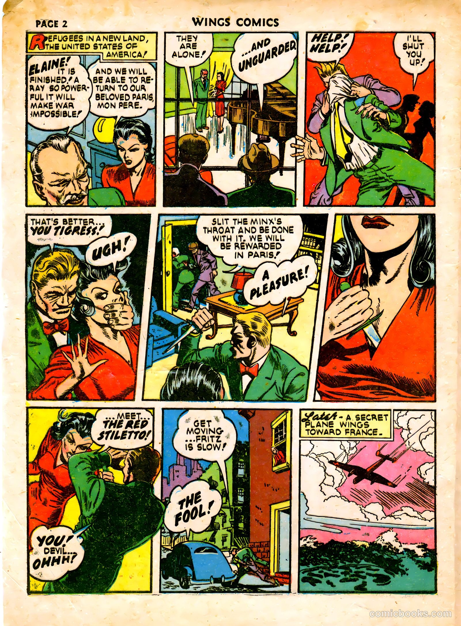Wings Comics #19 — page 5 of 68