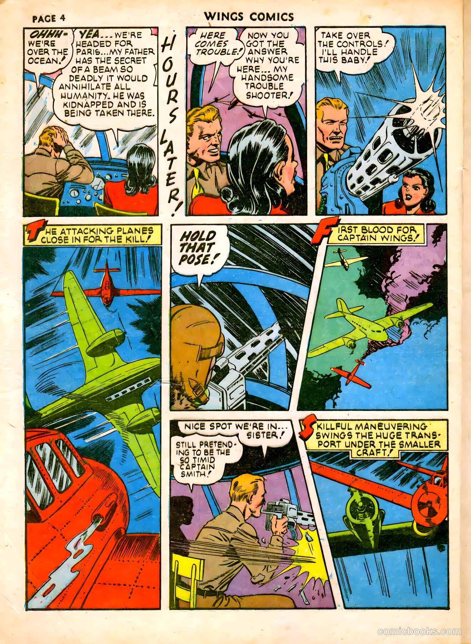 Wings Comics #19 — page 7 of 68