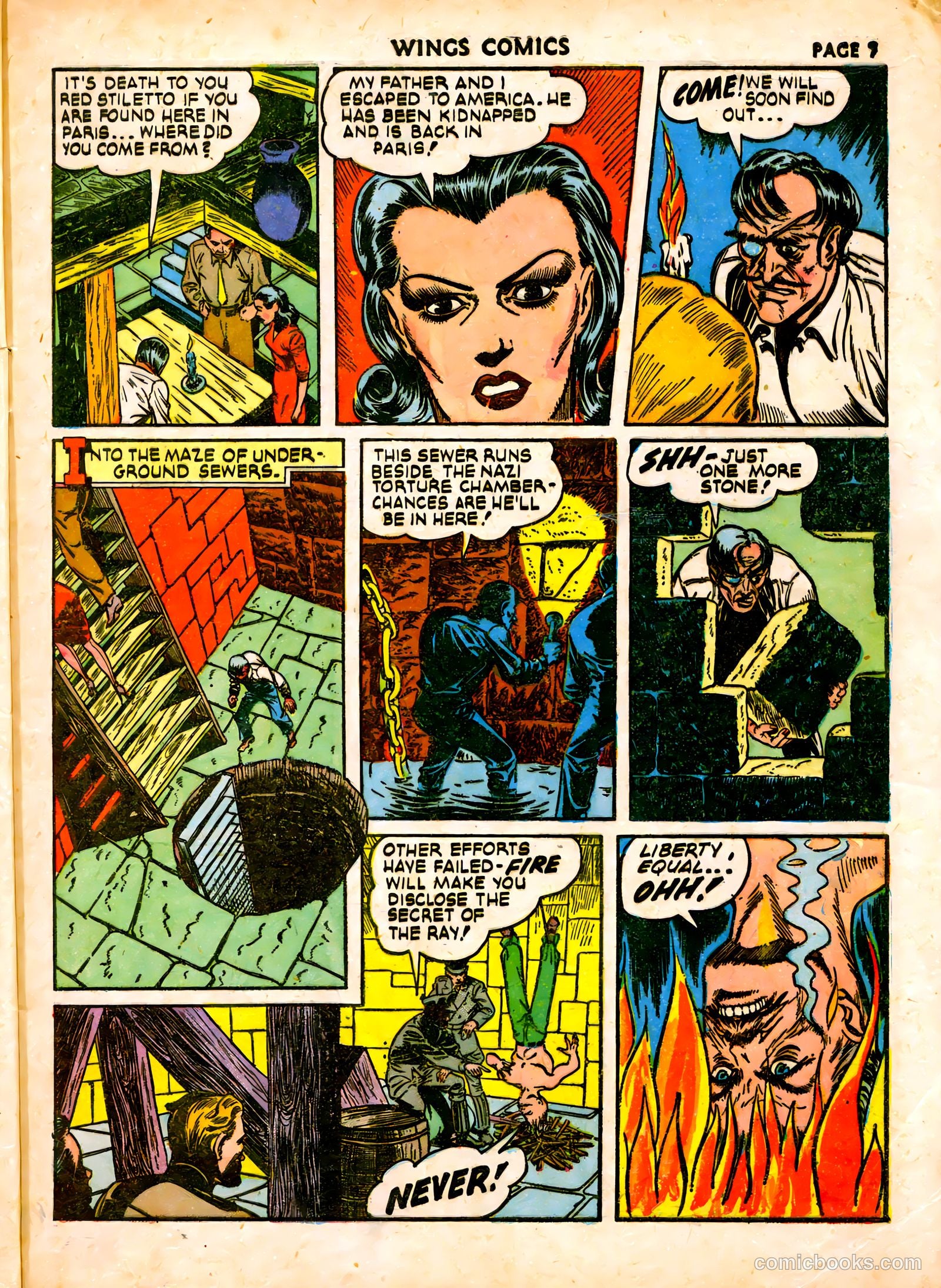 Wings Comics #19 — page 10 of 68