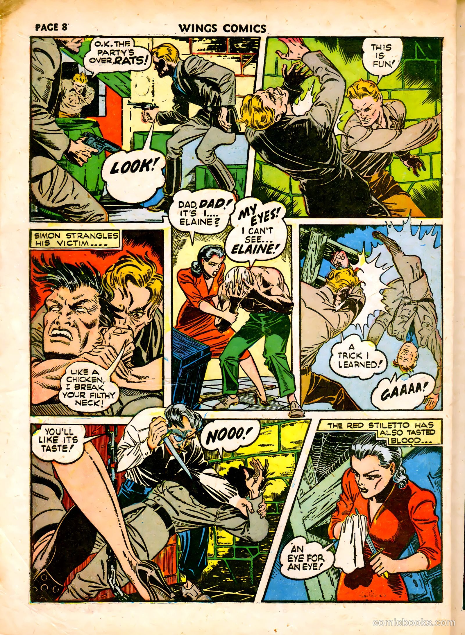 Wings Comics #19 — page 11 of 68